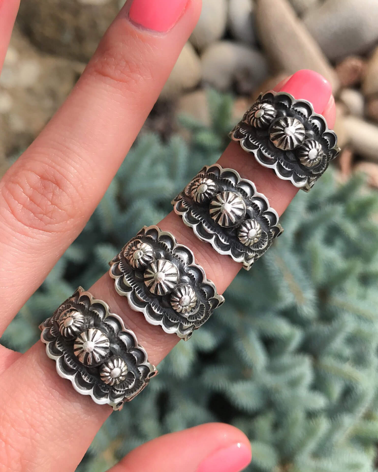 The Sienna Ring-Rings-Calli Co., Turquoise and Silver Jewelry, Native American Handmade, Zuni Tribe, Navajo Tribe, Brock Texas