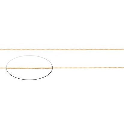 The Box Chain in 14k Gold-Necklaces-Calli Co., Turquoise and Silver Jewelry, Native American Handmade, Zuni Tribe, Navajo Tribe, Brock Texas