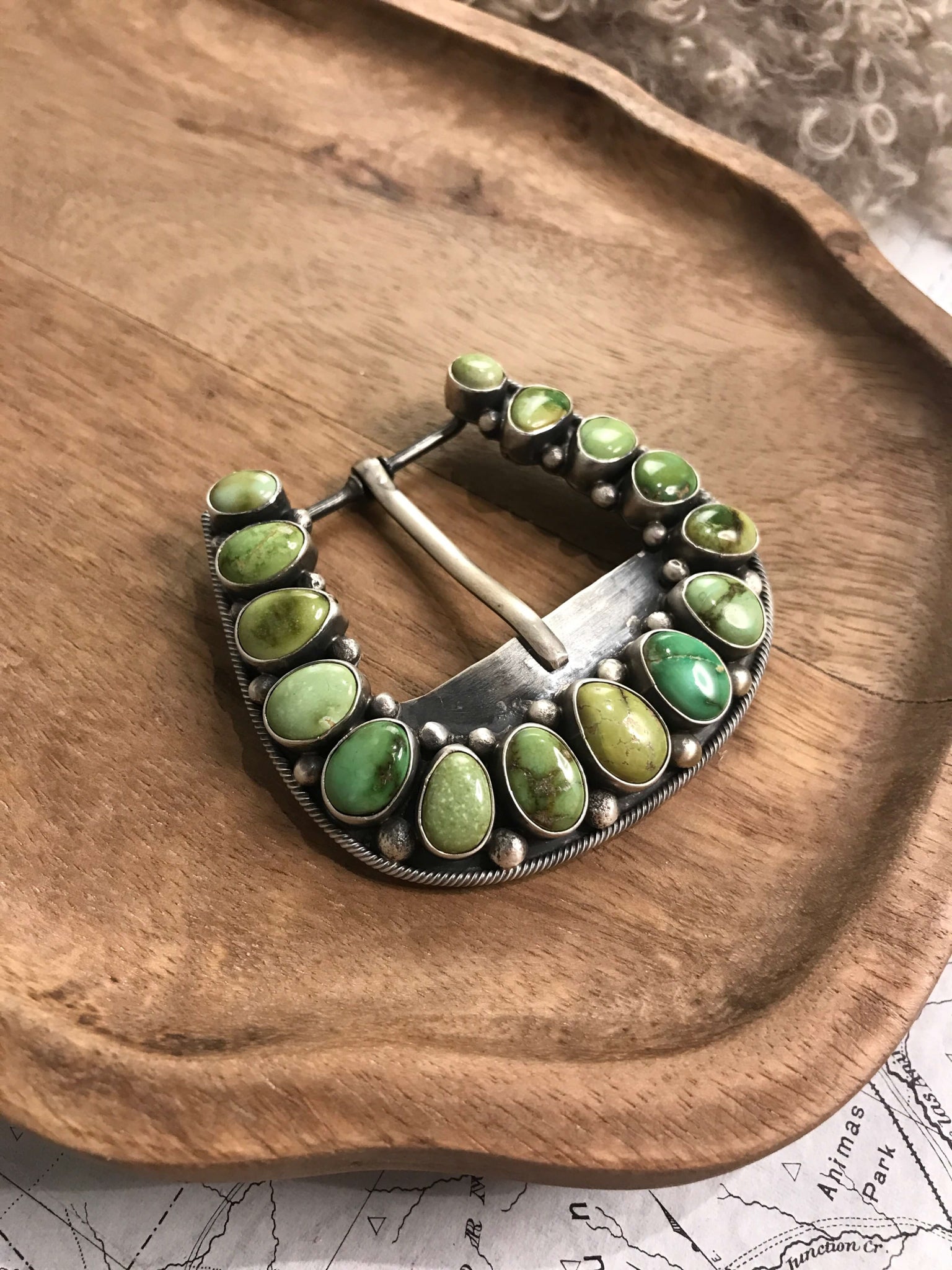 The Harlan Turquoise Belt Buckle-Belt Buckles-Calli Co., Turquoise and Silver Jewelry, Native American Handmade, Zuni Tribe, Navajo Tribe, Brock Texas