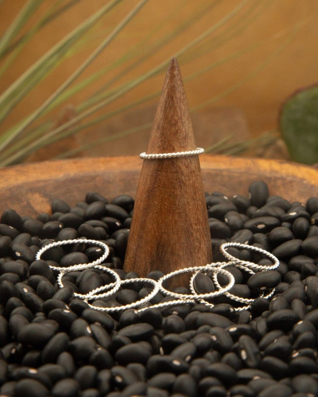 The Dainty Sterling Rope Ring-Rings-Calli Co., Turquoise and Silver Jewelry, Native American Handmade, Zuni Tribe, Navajo Tribe, Brock Texas