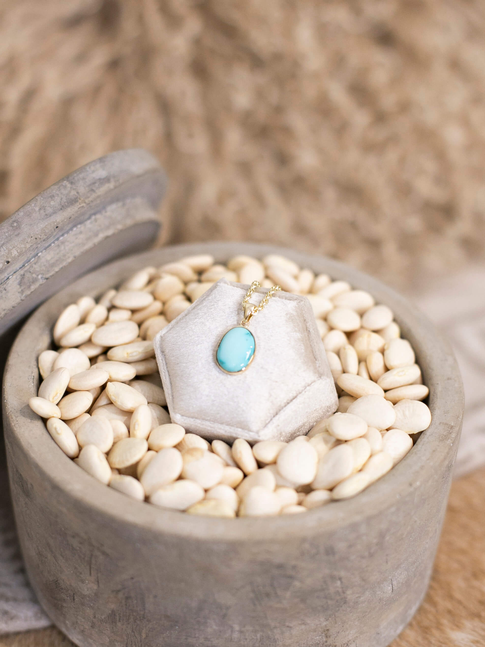 The Nordic 14k and Turquoise Pendant, 10-Pendants-Calli Co., Turquoise and Silver Jewelry, Native American Handmade, Zuni Tribe, Navajo Tribe, Brock Texas