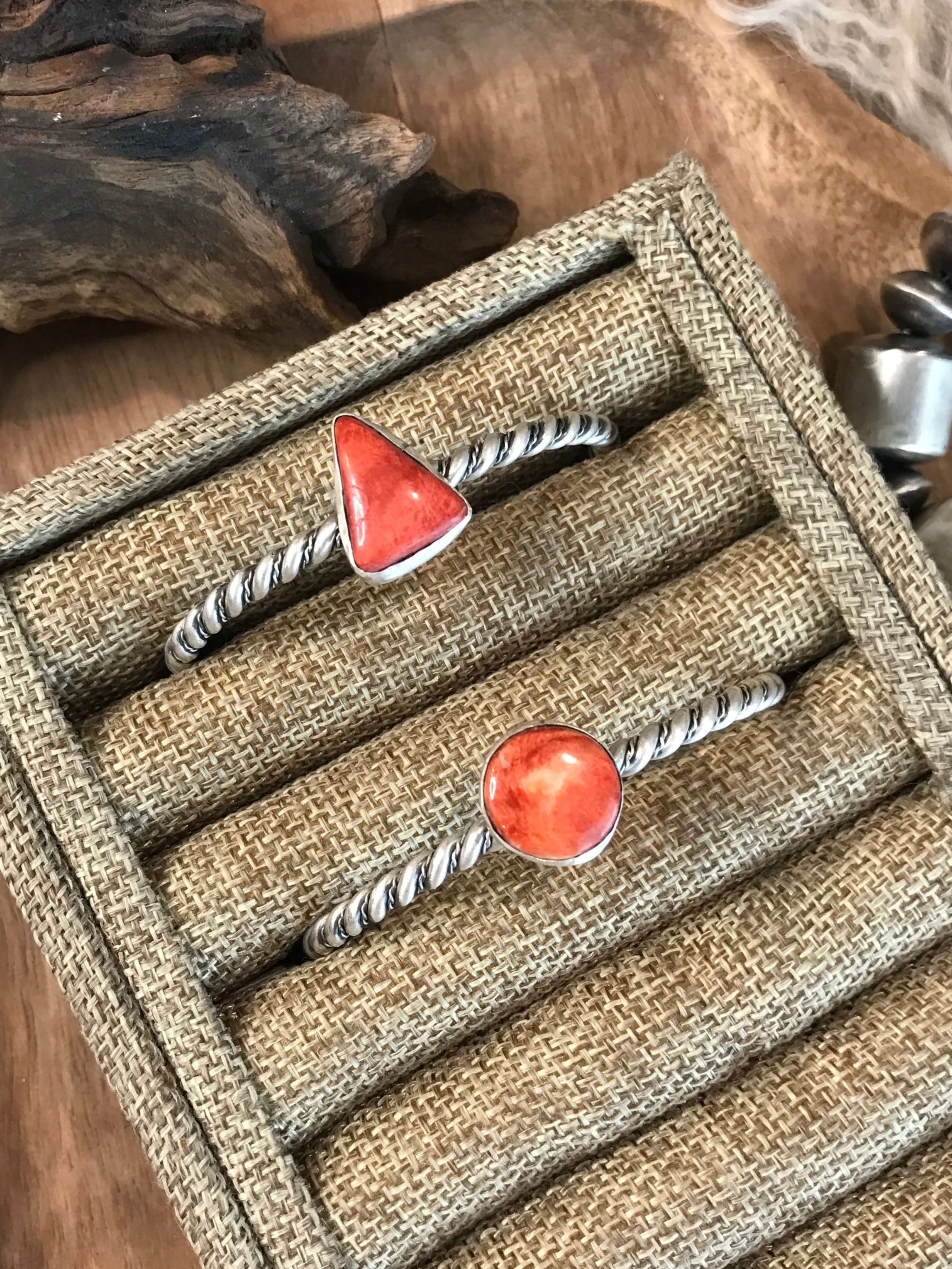 The Calvino Cuffs-Bracelets & Cuffs-Calli Co., Turquoise and Silver Jewelry, Native American Handmade, Zuni Tribe, Navajo Tribe, Brock Texas