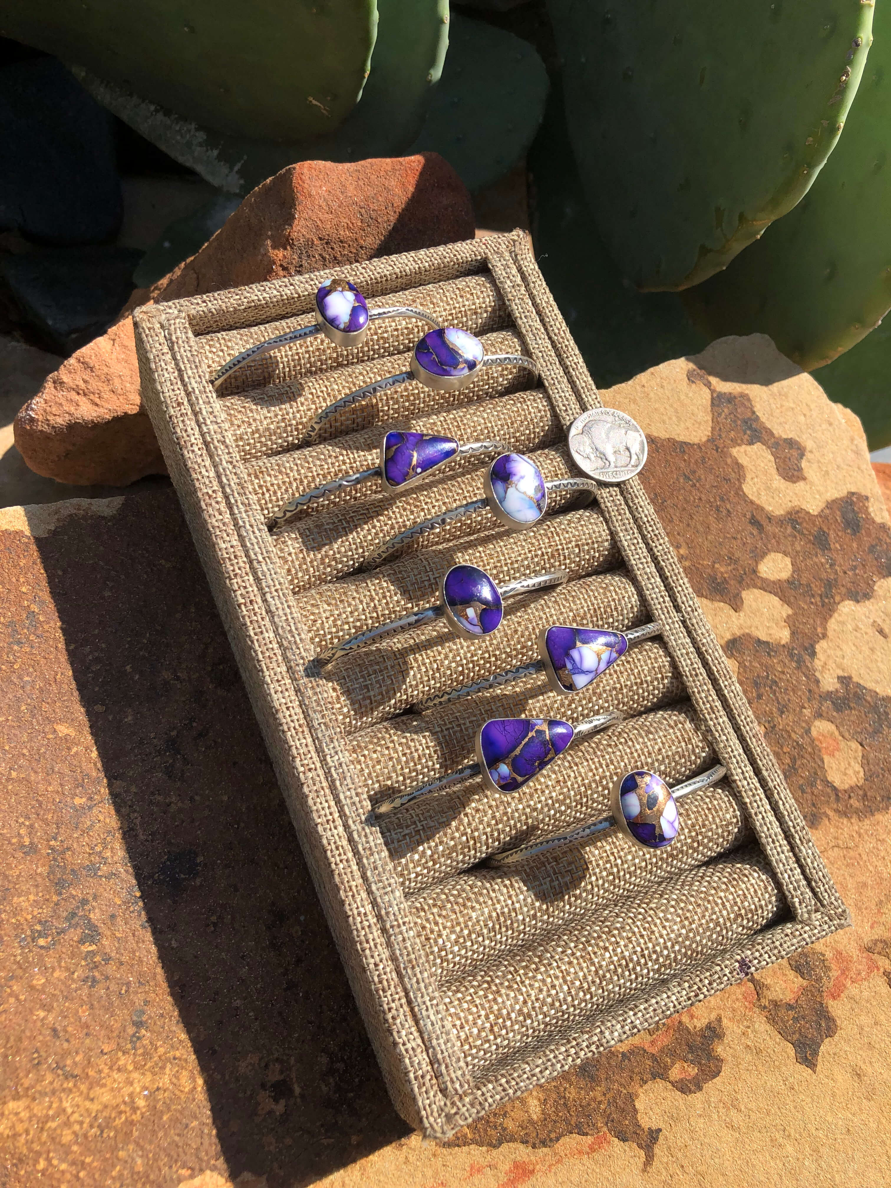 The Grander Cuffs-Bracelets & Cuffs-Calli Co., Turquoise and Silver Jewelry, Native American Handmade, Zuni Tribe, Navajo Tribe, Brock Texas