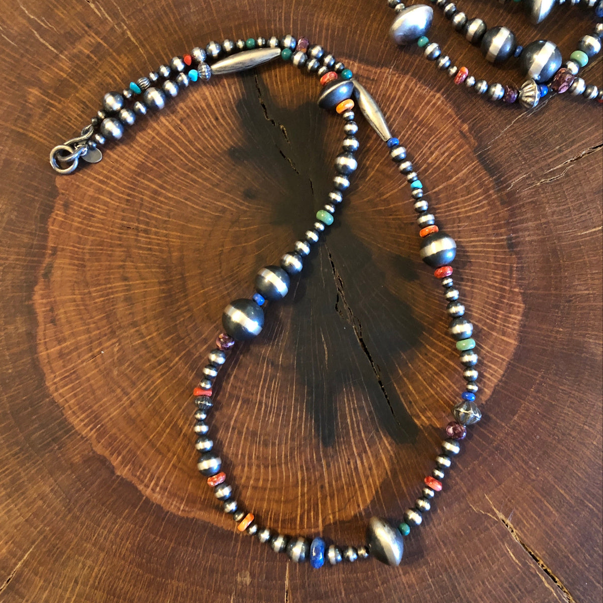 The Atlas Navajo Pearl Necklace – Calli Co. Silver