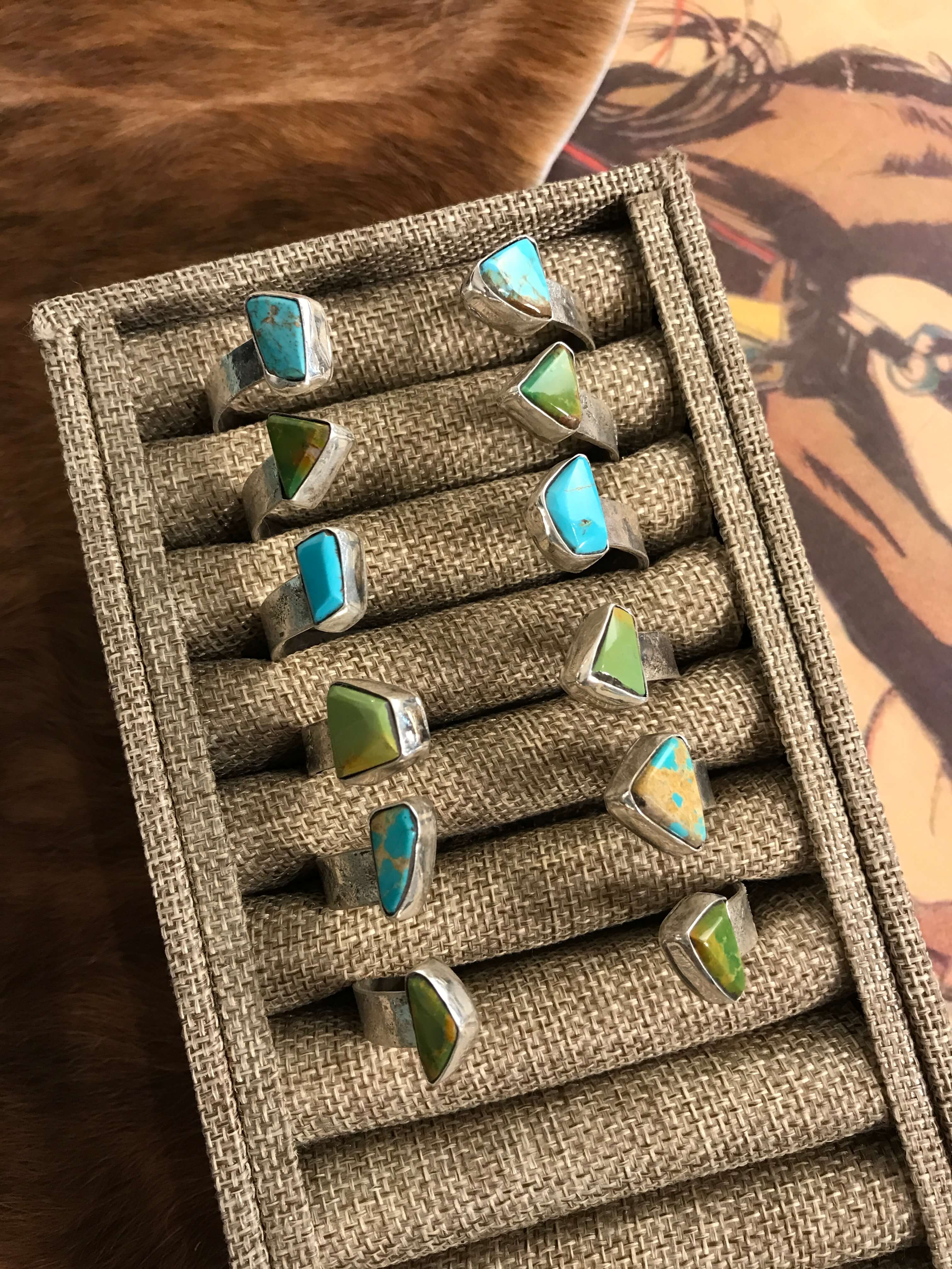 The Monahans Cuffs-Bracelets & Cuffs-Calli Co., Turquoise and Silver Jewelry, Native American Handmade, Zuni Tribe, Navajo Tribe, Brock Texas