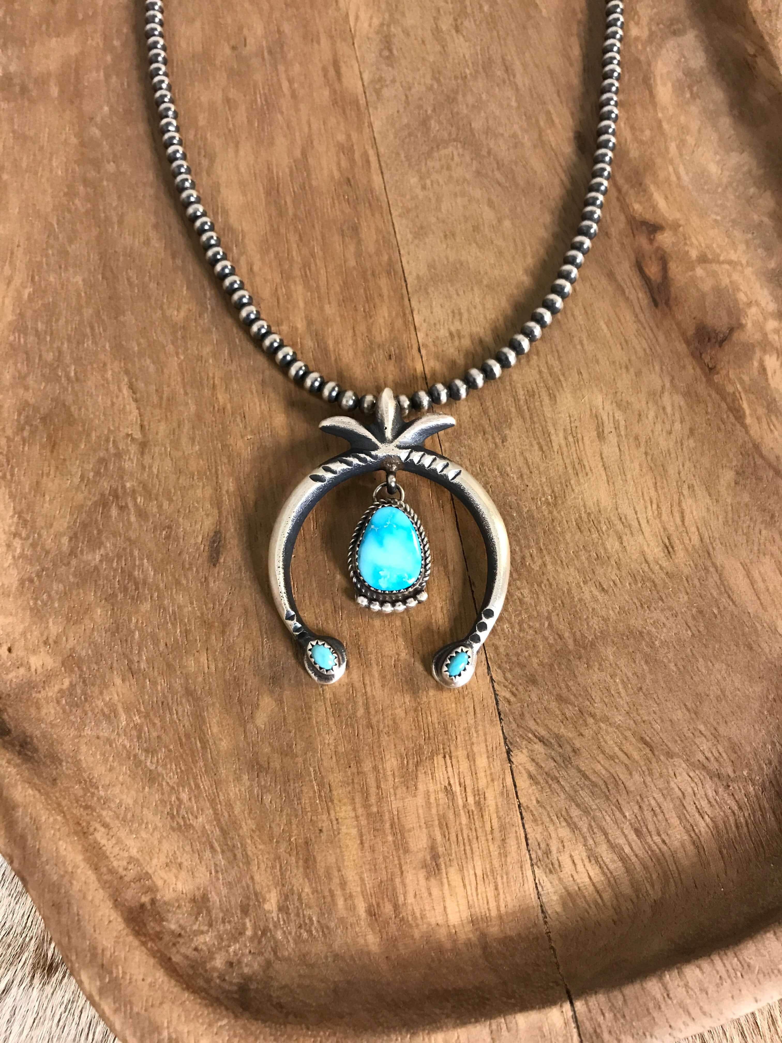 The Artecko Naja Pendant, 4-Pendants-Calli Co., Turquoise and Silver Jewelry, Native American Handmade, Zuni Tribe, Navajo Tribe, Brock Texas
