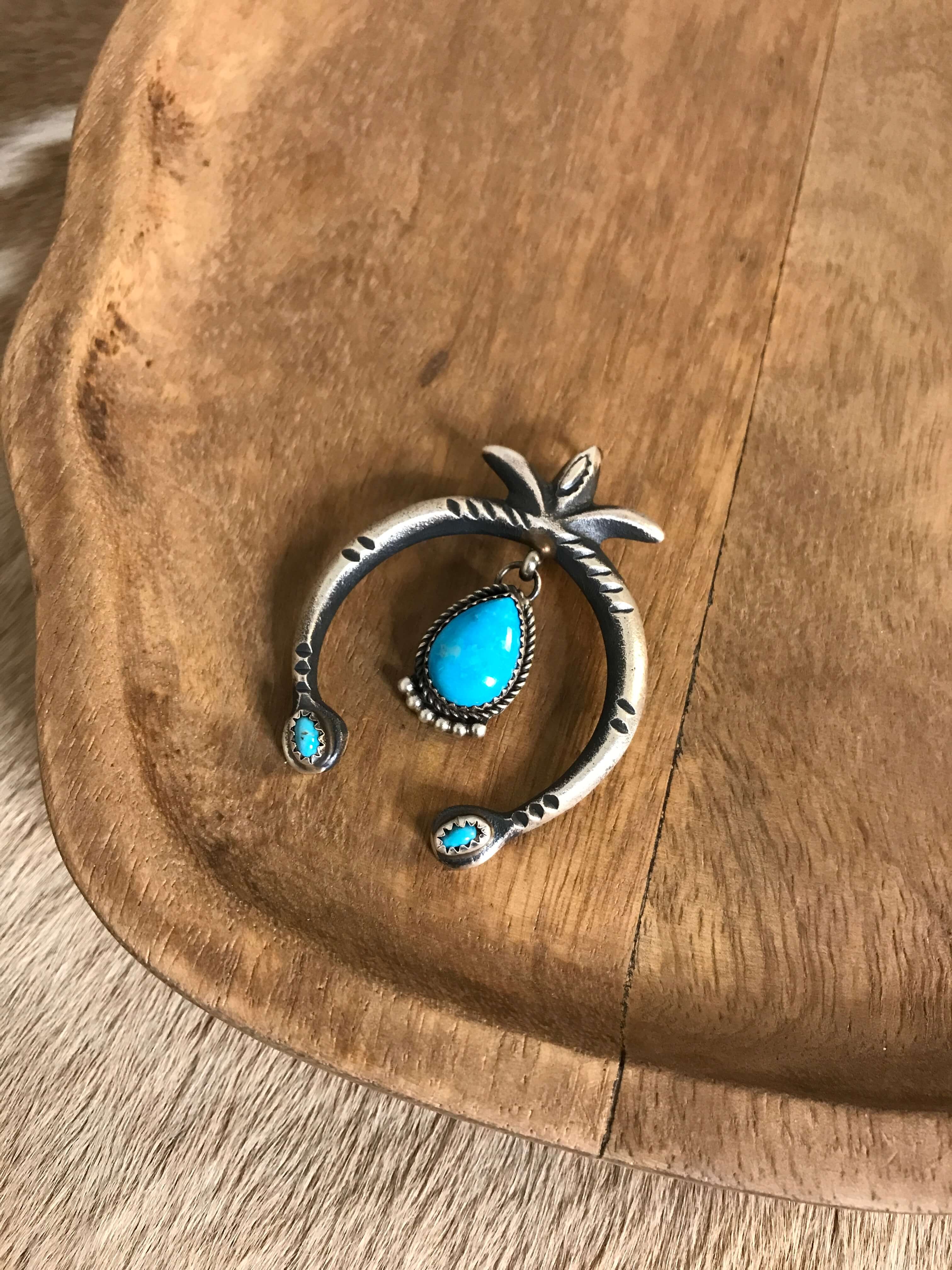 The Artecko Naja Pendant, 11-Pendants-Calli Co., Turquoise and Silver Jewelry, Native American Handmade, Zuni Tribe, Navajo Tribe, Brock Texas