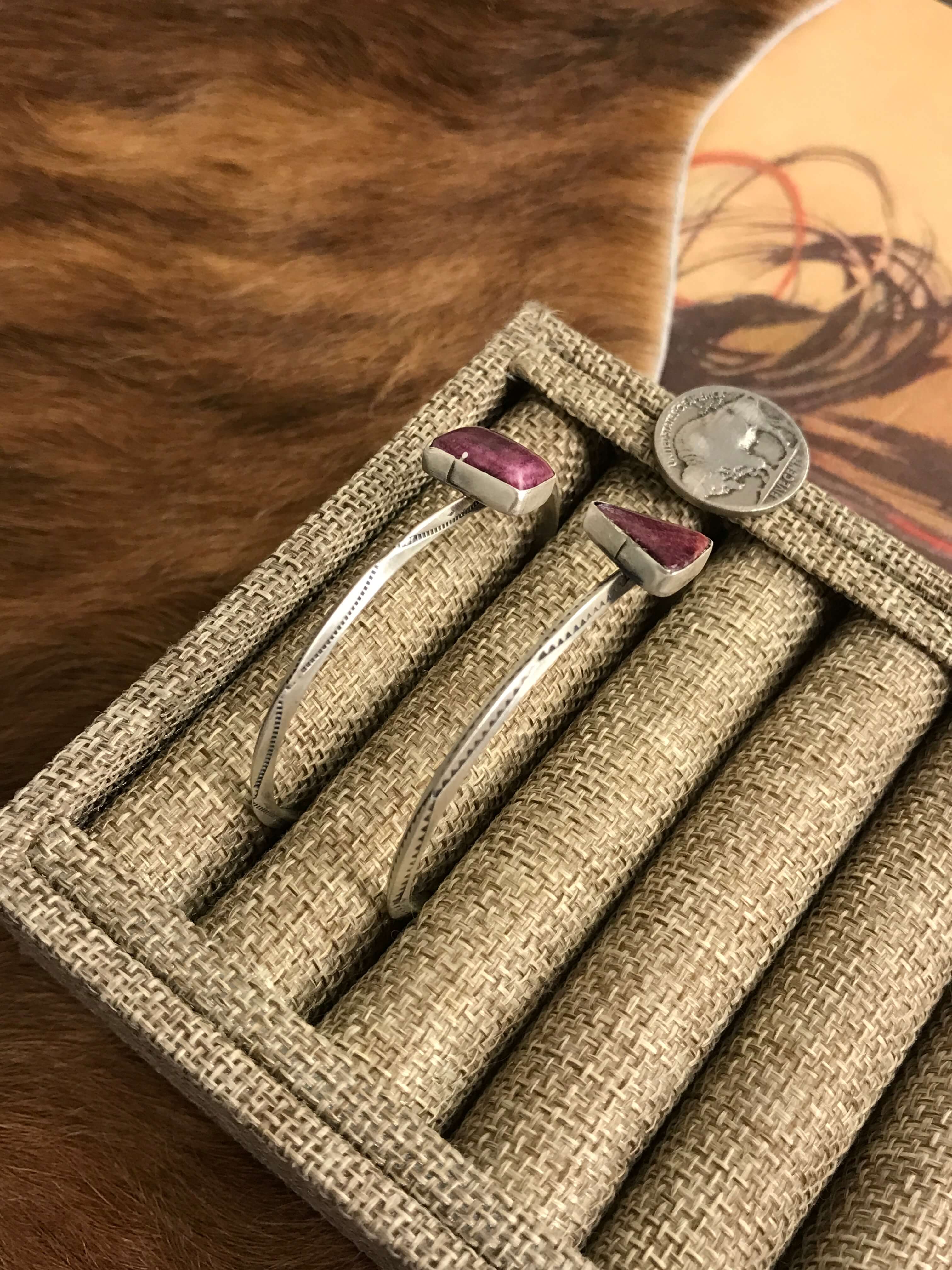 The Belmore Cuffs-Bracelets & Cuffs-Calli Co., Turquoise and Silver Jewelry, Native American Handmade, Zuni Tribe, Navajo Tribe, Brock Texas