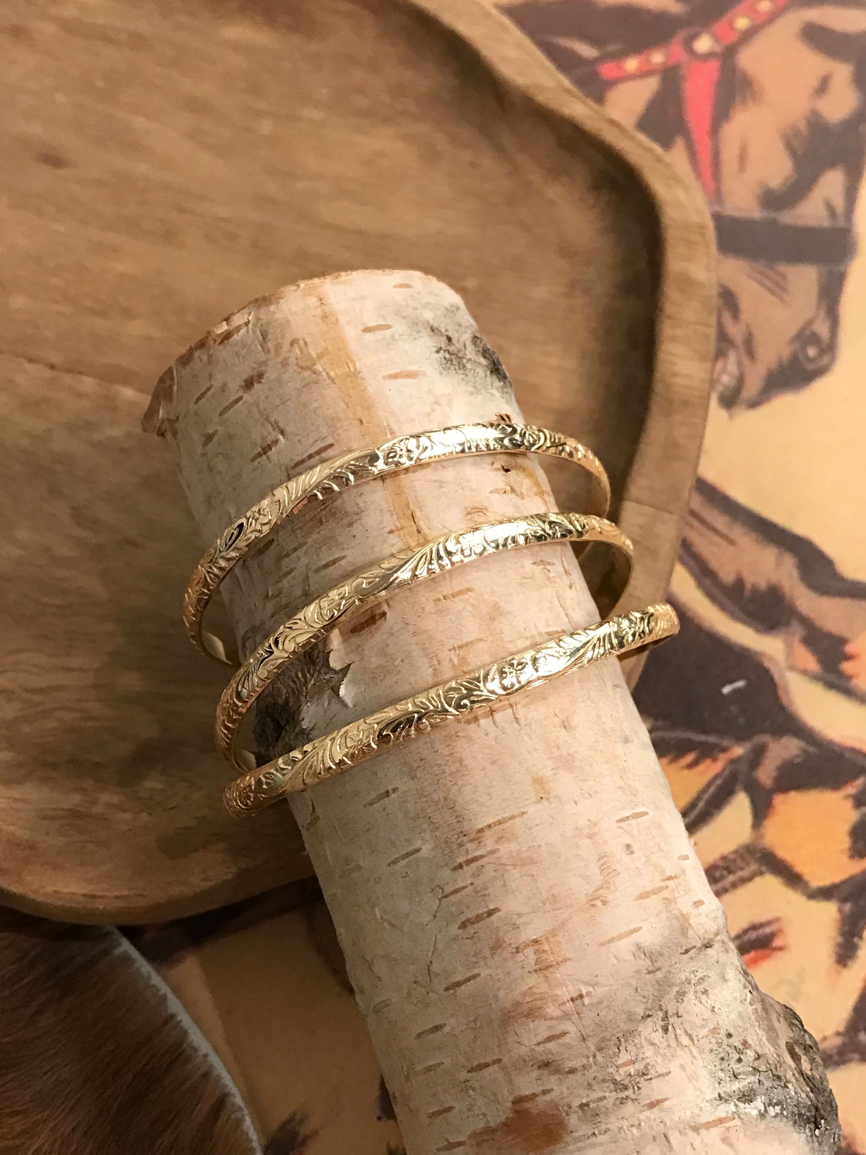 The Layla Tooled Cuff-Bracelets & Cuffs-Calli Co., Turquoise and Silver Jewelry, Native American Handmade, Zuni Tribe, Navajo Tribe, Brock Texas