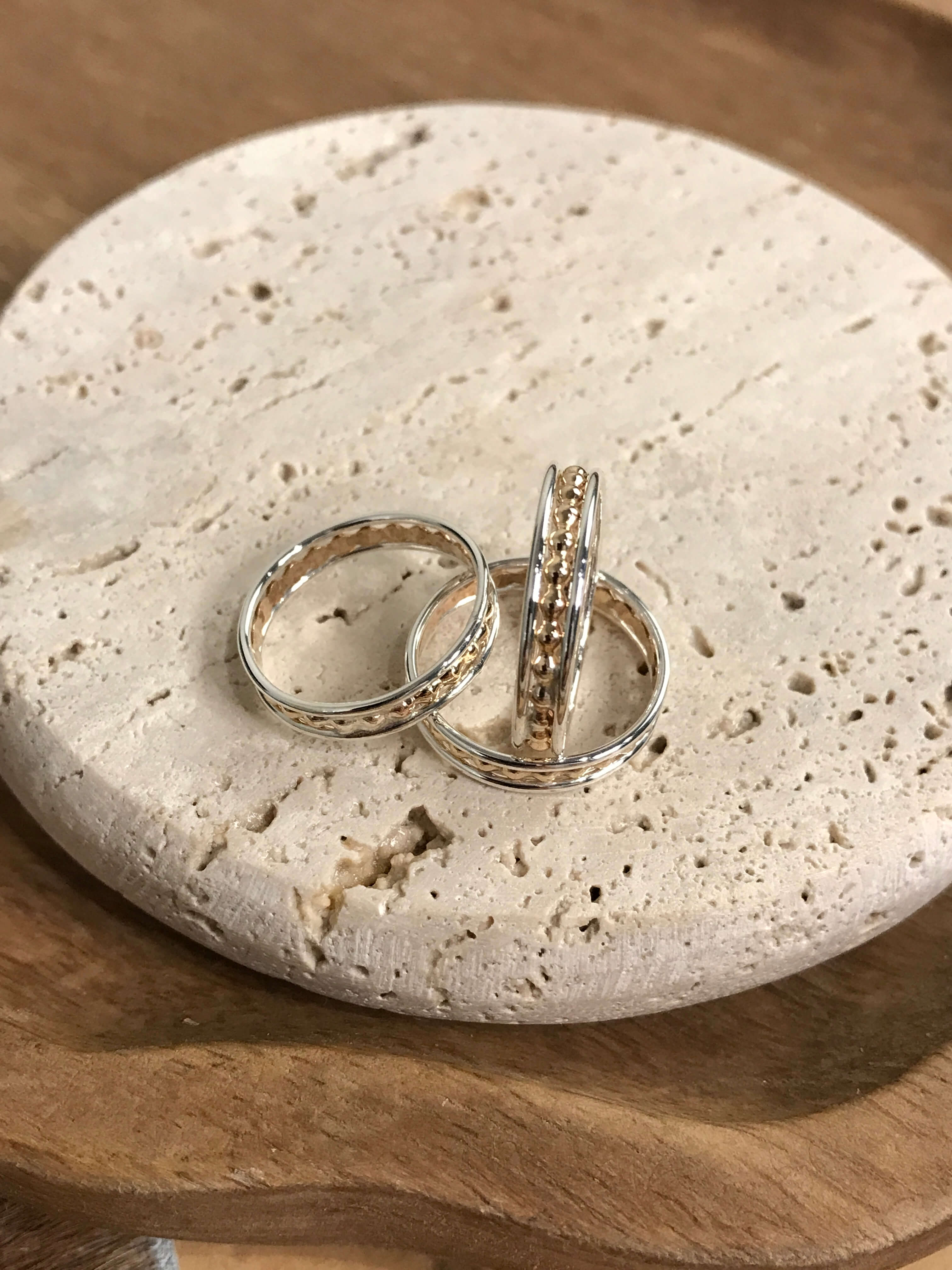 The Cabo Ring-Rings-Calli Co., Turquoise and Silver Jewelry, Native American Handmade, Zuni Tribe, Navajo Tribe, Brock Texas