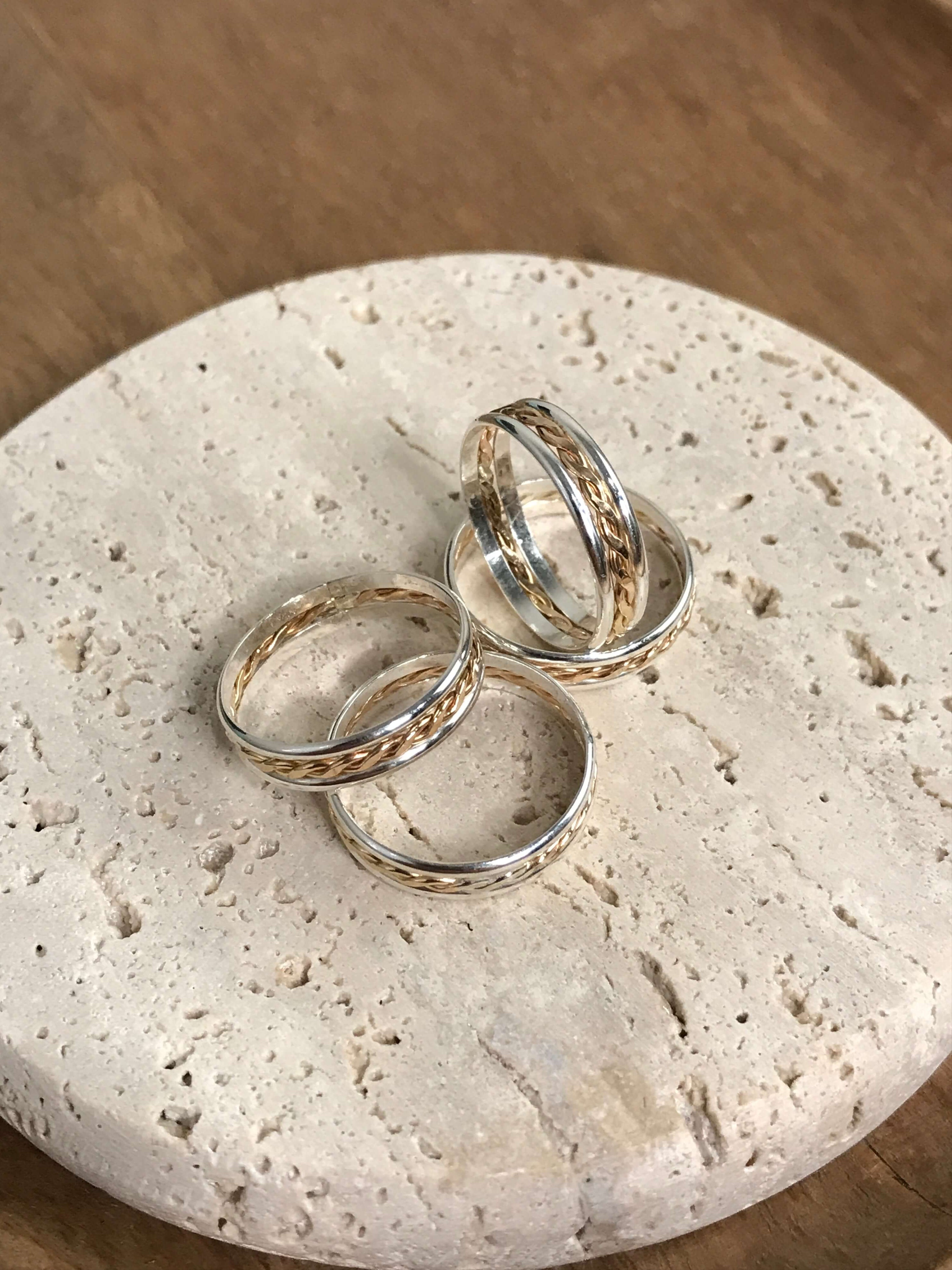 The Avalon Ring-Rings-Calli Co., Turquoise and Silver Jewelry, Native American Handmade, Zuni Tribe, Navajo Tribe, Brock Texas