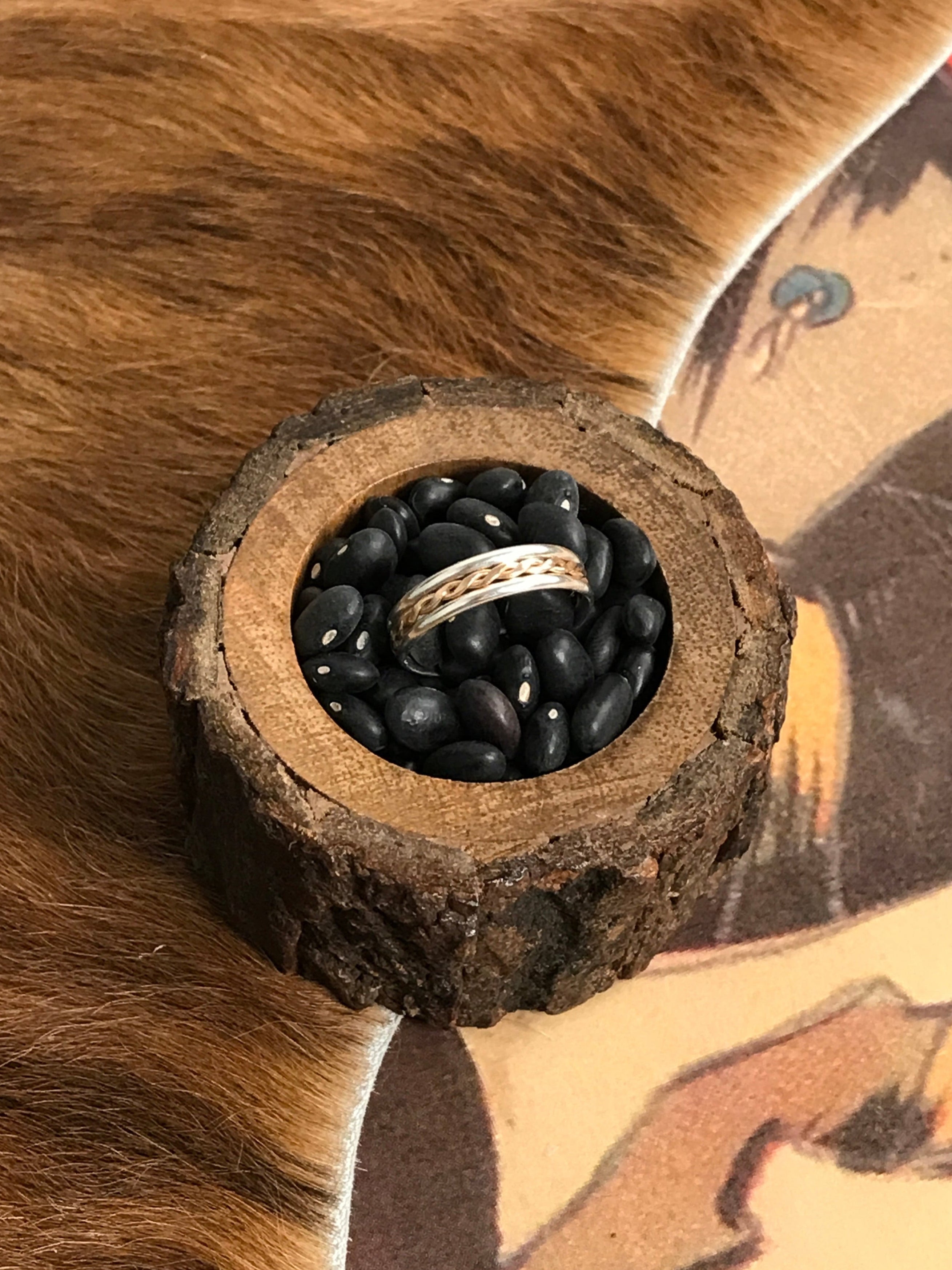 The Avalon Ring-Rings-Calli Co., Turquoise and Silver Jewelry, Native American Handmade, Zuni Tribe, Navajo Tribe, Brock Texas