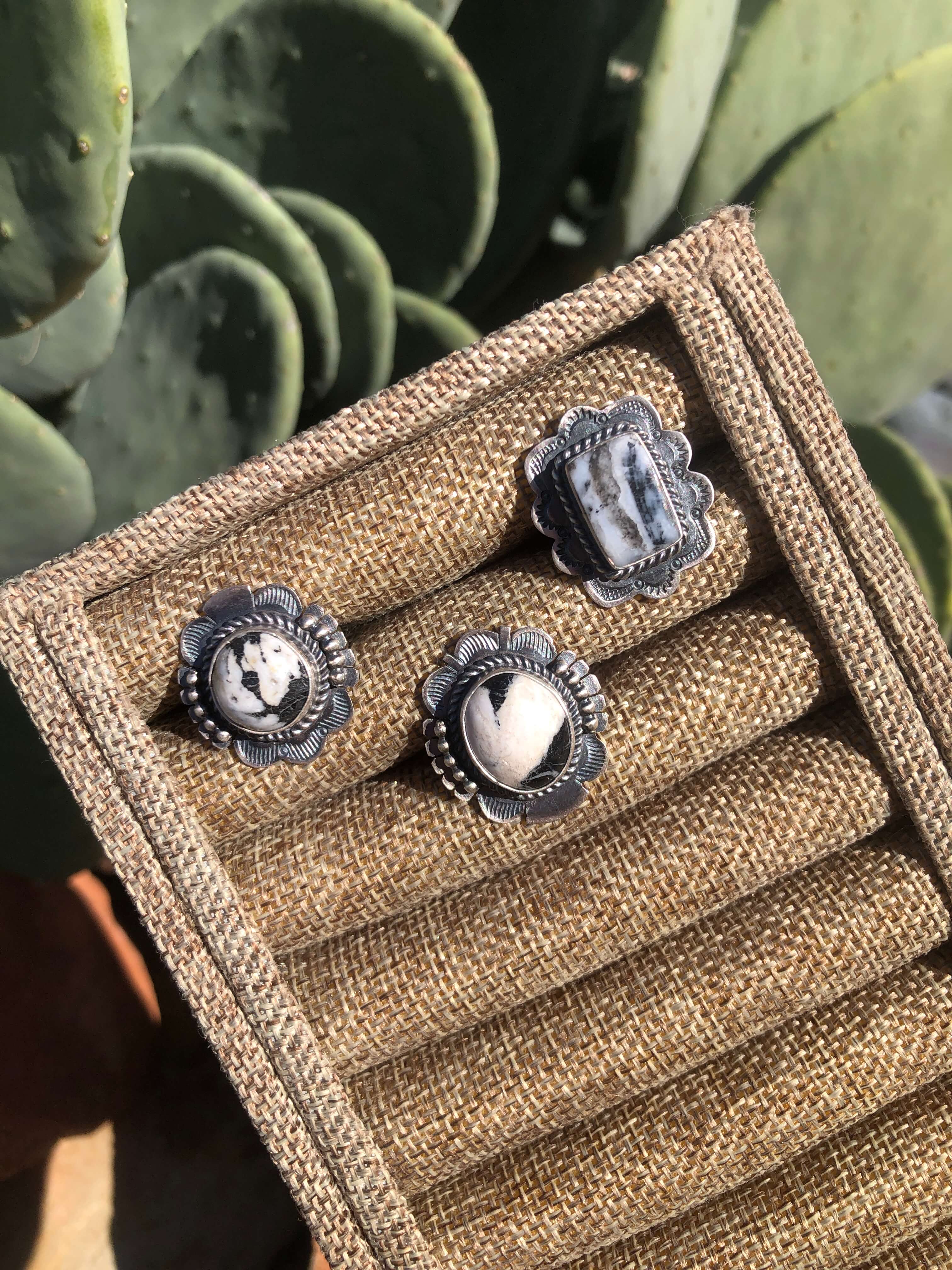 The Hulen Rings-Rings-Calli Co., Turquoise and Silver Jewelry, Native American Handmade, Zuni Tribe, Navajo Tribe, Brock Texas