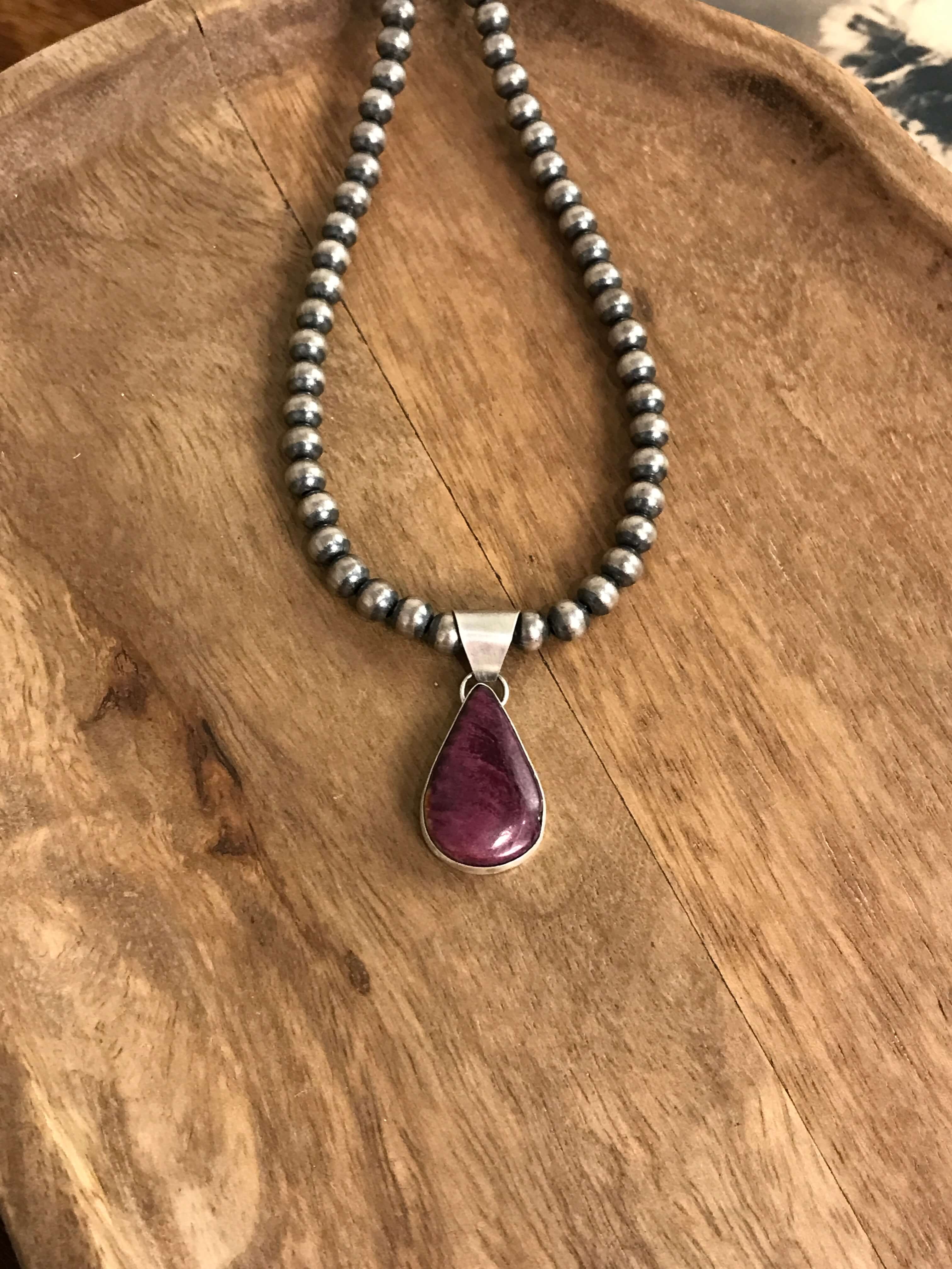 The Sabella Pendants in Spiny-Pendants-Calli Co., Turquoise and Silver Jewelry, Native American Handmade, Zuni Tribe, Navajo Tribe, Brock Texas