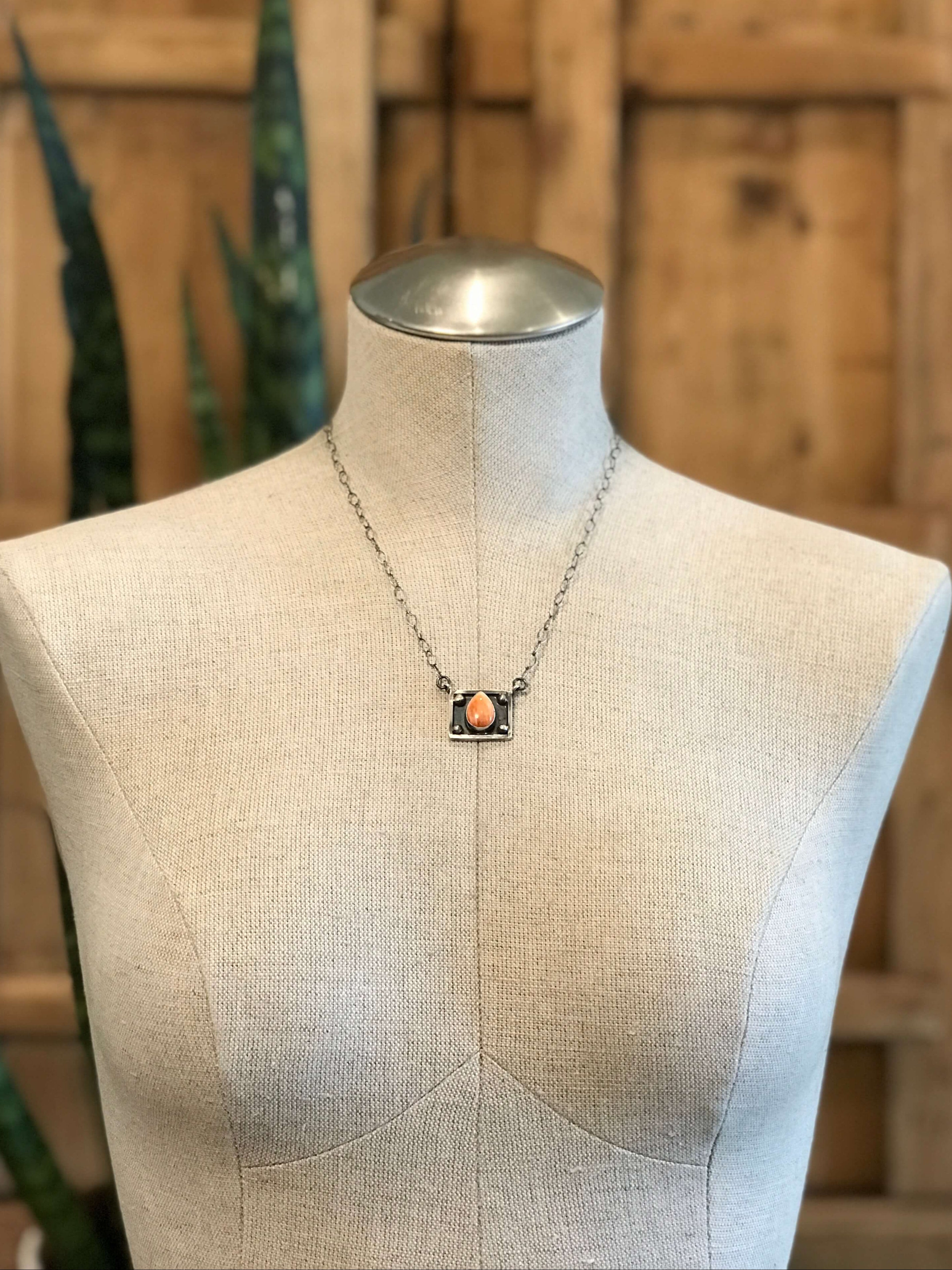 The Hollis Necklace, 4-Necklaces-Calli Co., Turquoise and Silver Jewelry, Native American Handmade, Zuni Tribe, Navajo Tribe, Brock Texas