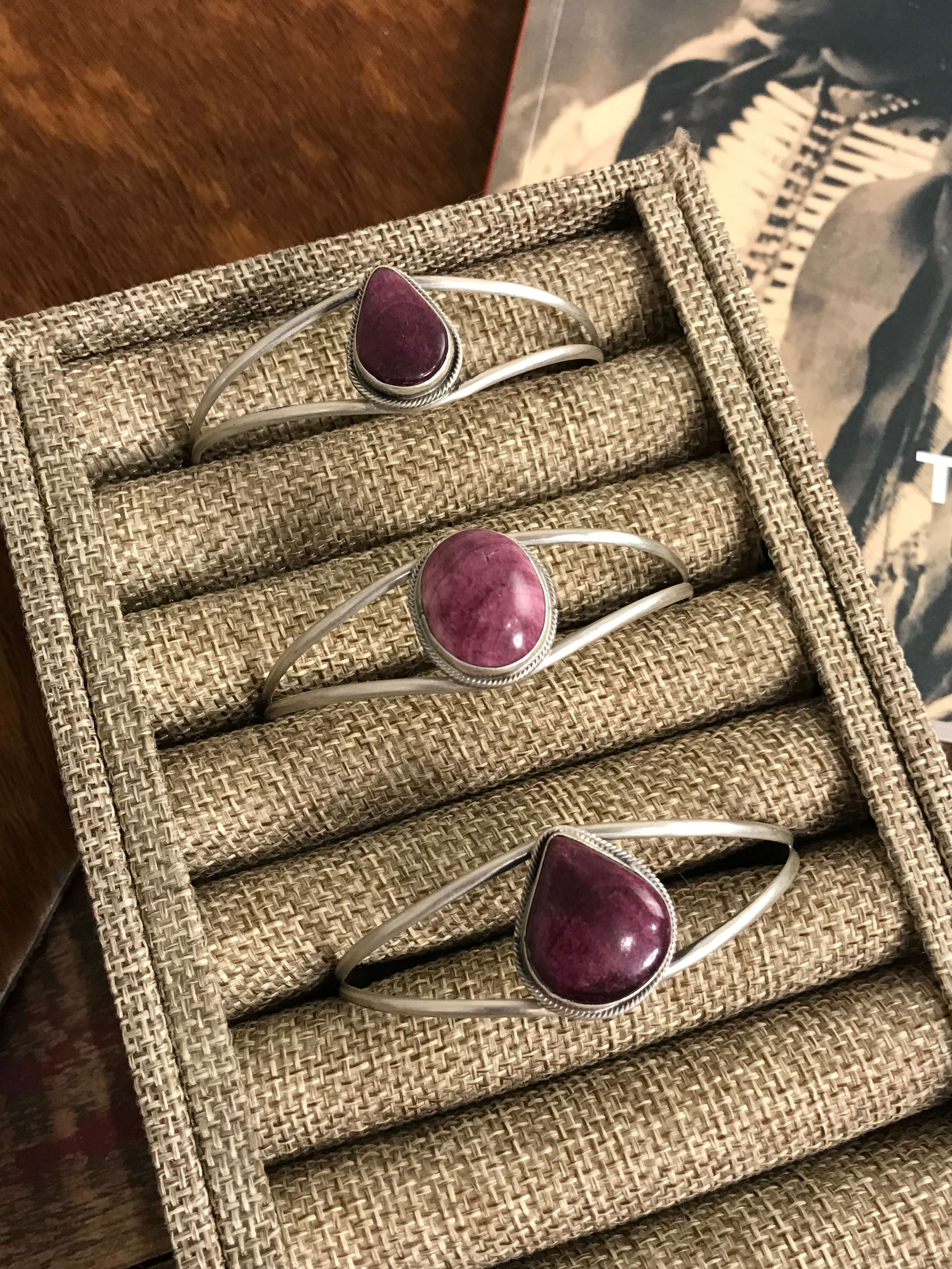 The Bancroft Cuffs-Bracelets & Cuffs-Calli Co., Turquoise and Silver Jewelry, Native American Handmade, Zuni Tribe, Navajo Tribe, Brock Texas