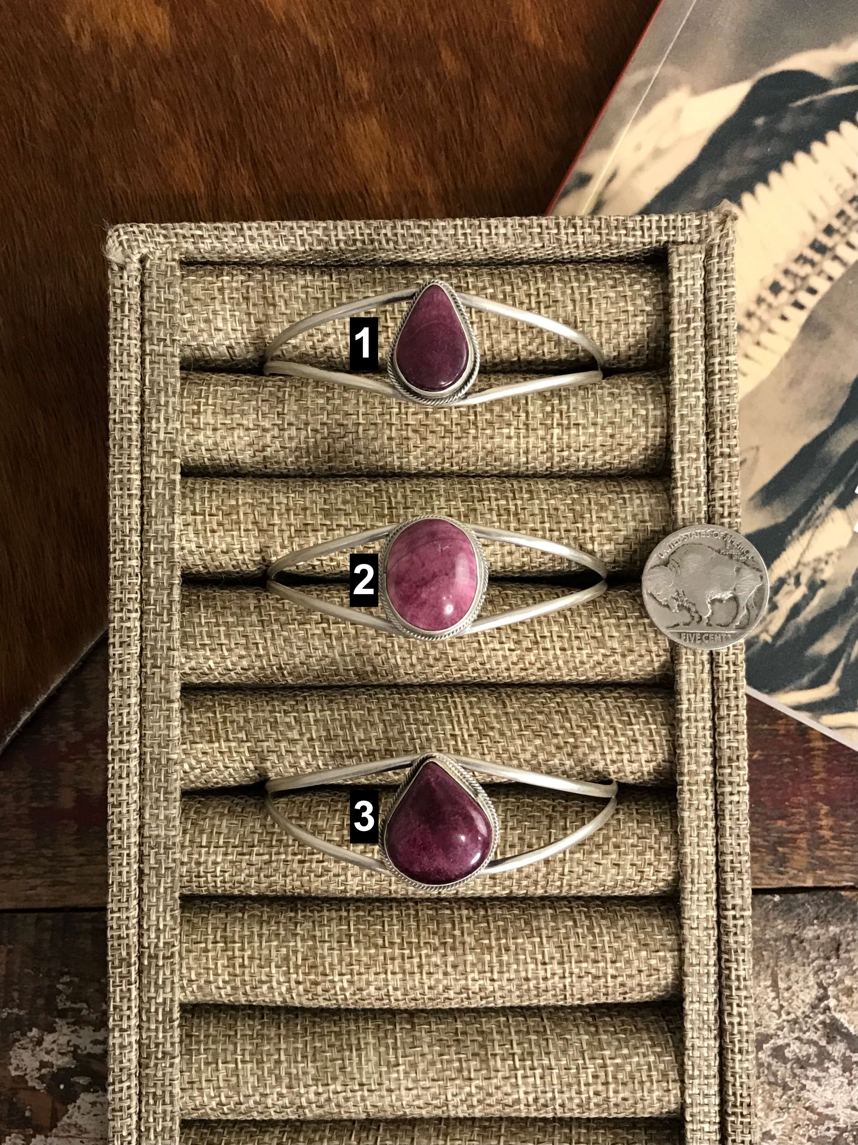 The Bancroft Cuffs-Bracelets & Cuffs-Calli Co., Turquoise and Silver Jewelry, Native American Handmade, Zuni Tribe, Navajo Tribe, Brock Texas