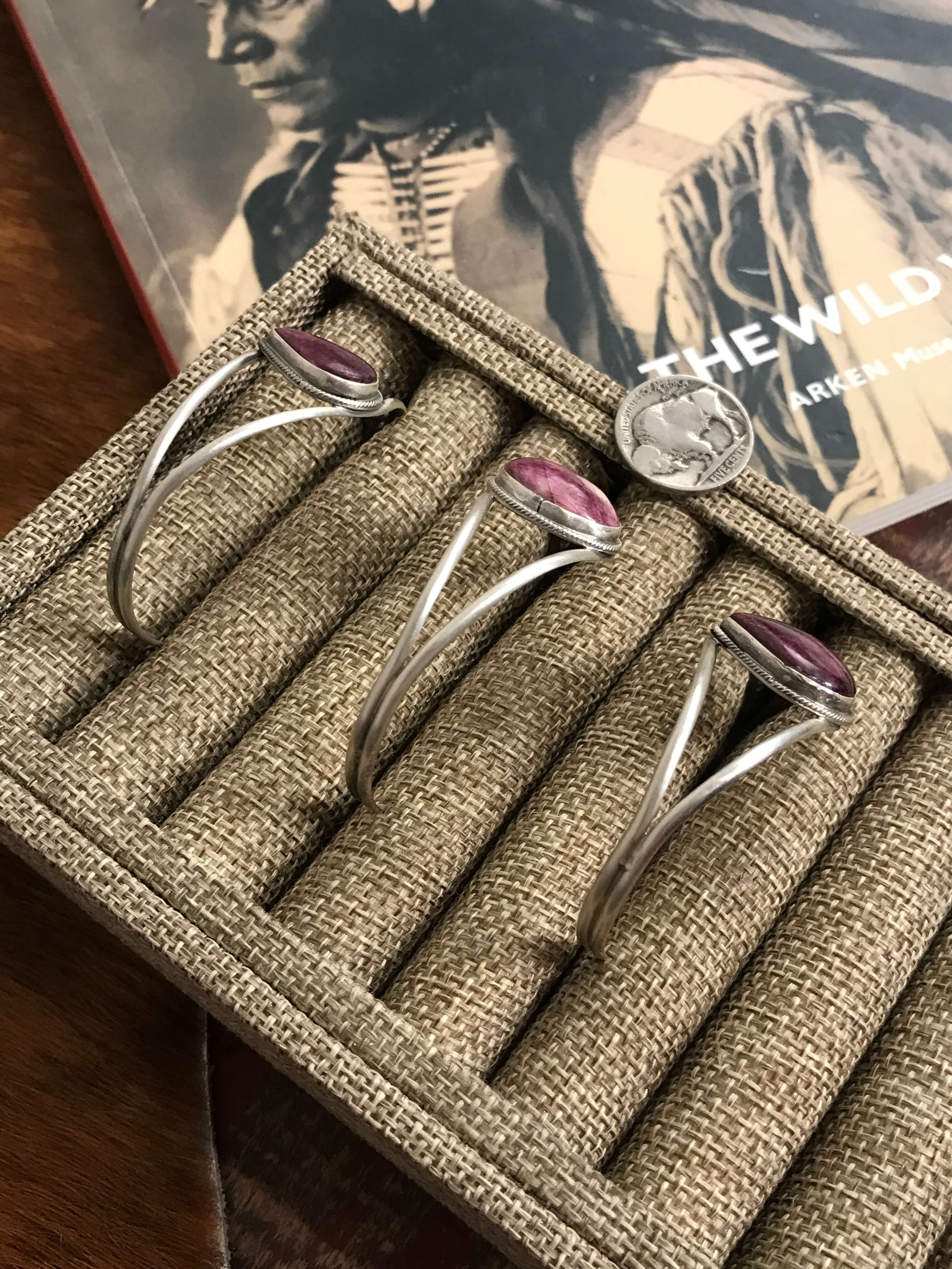 The Bancroft Cuffs-Bracelets & Cuffs-Calli Co., Turquoise and Silver Jewelry, Native American Handmade, Zuni Tribe, Navajo Tribe, Brock Texas