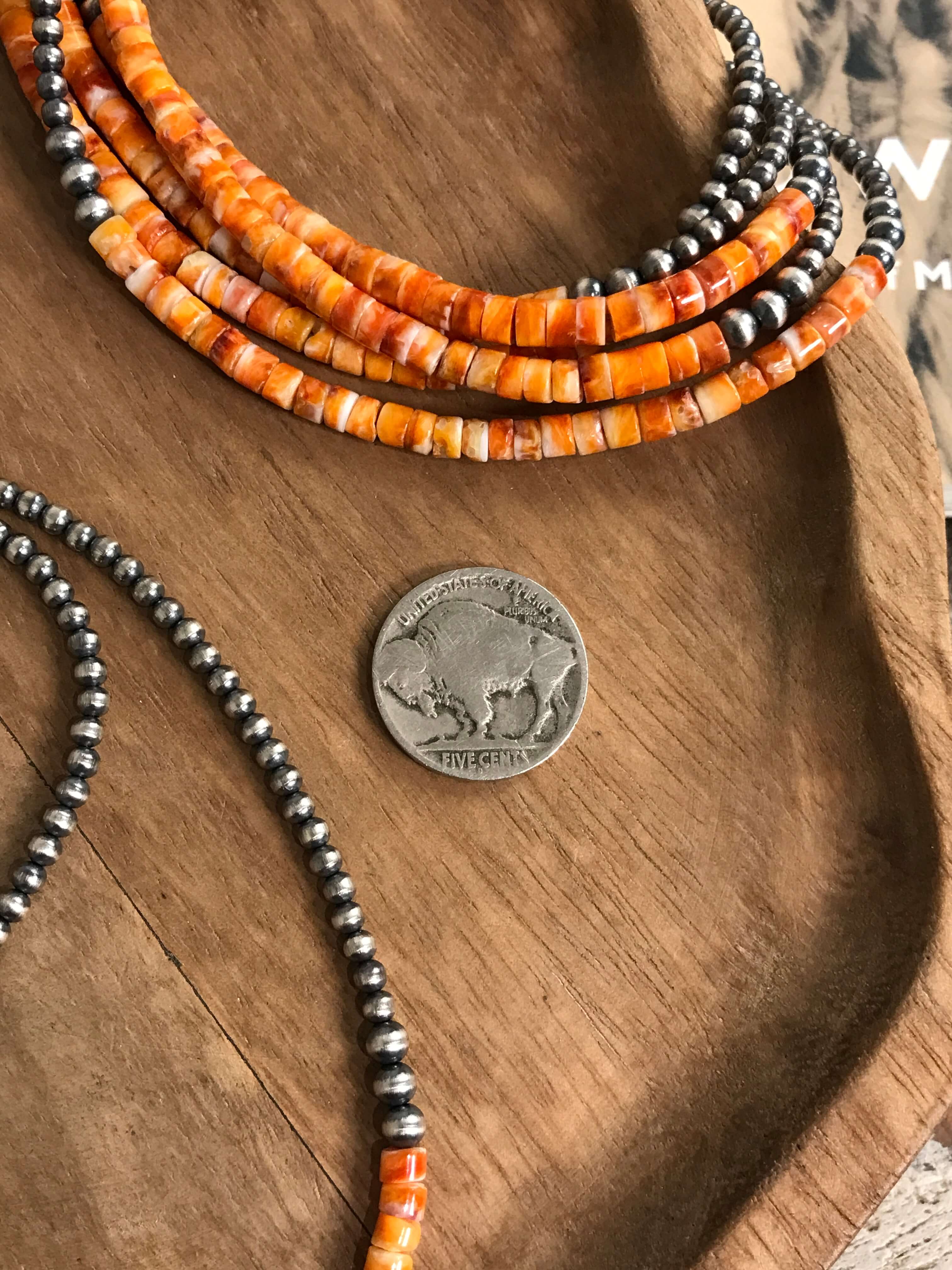 The Lolita Necklace-Necklaces-Calli Co., Turquoise and Silver Jewelry, Native American Handmade, Zuni Tribe, Navajo Tribe, Brock Texas