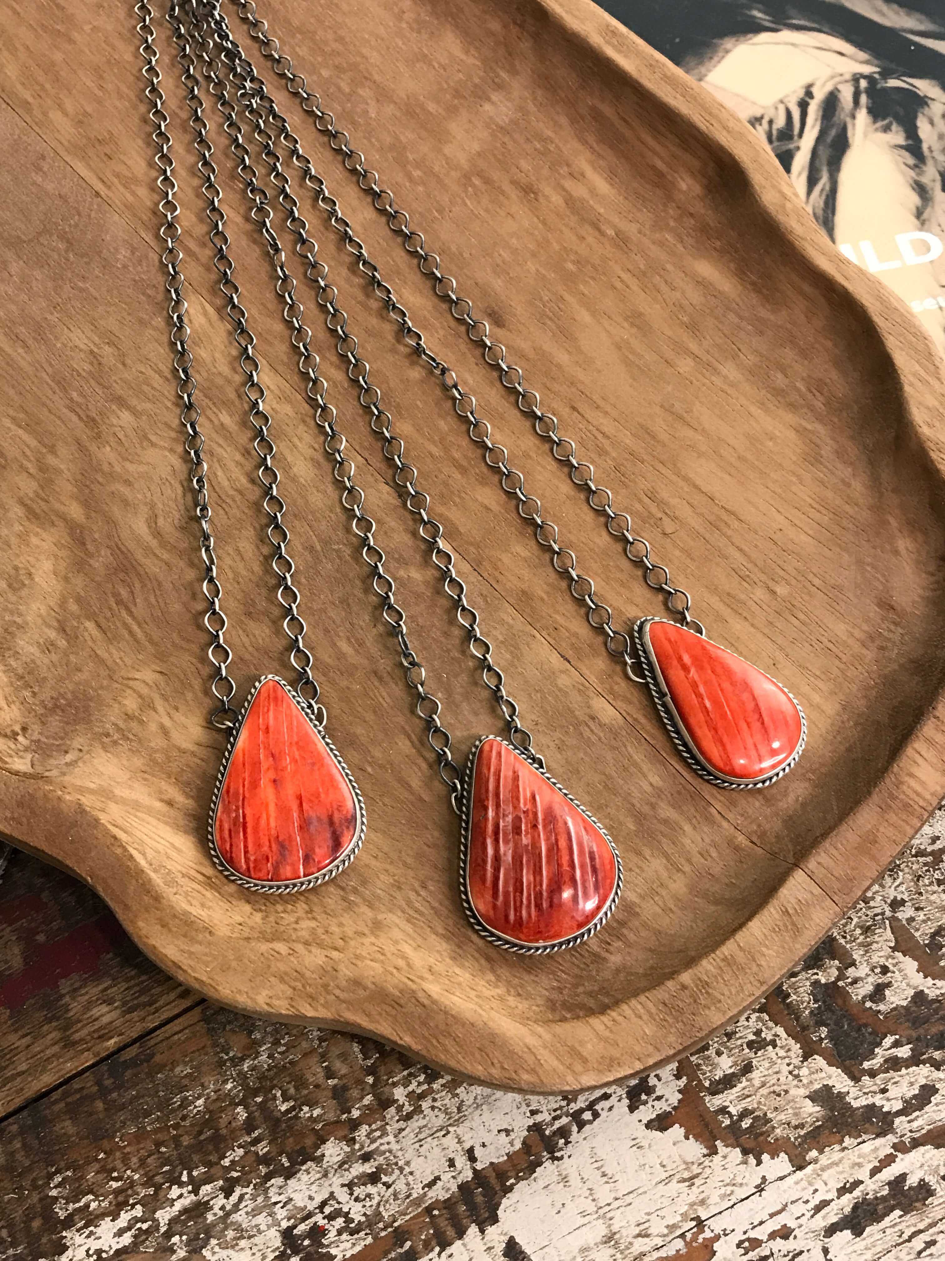 The Pawnee Necklaces-Necklaces-Calli Co., Turquoise and Silver Jewelry, Native American Handmade, Zuni Tribe, Navajo Tribe, Brock Texas