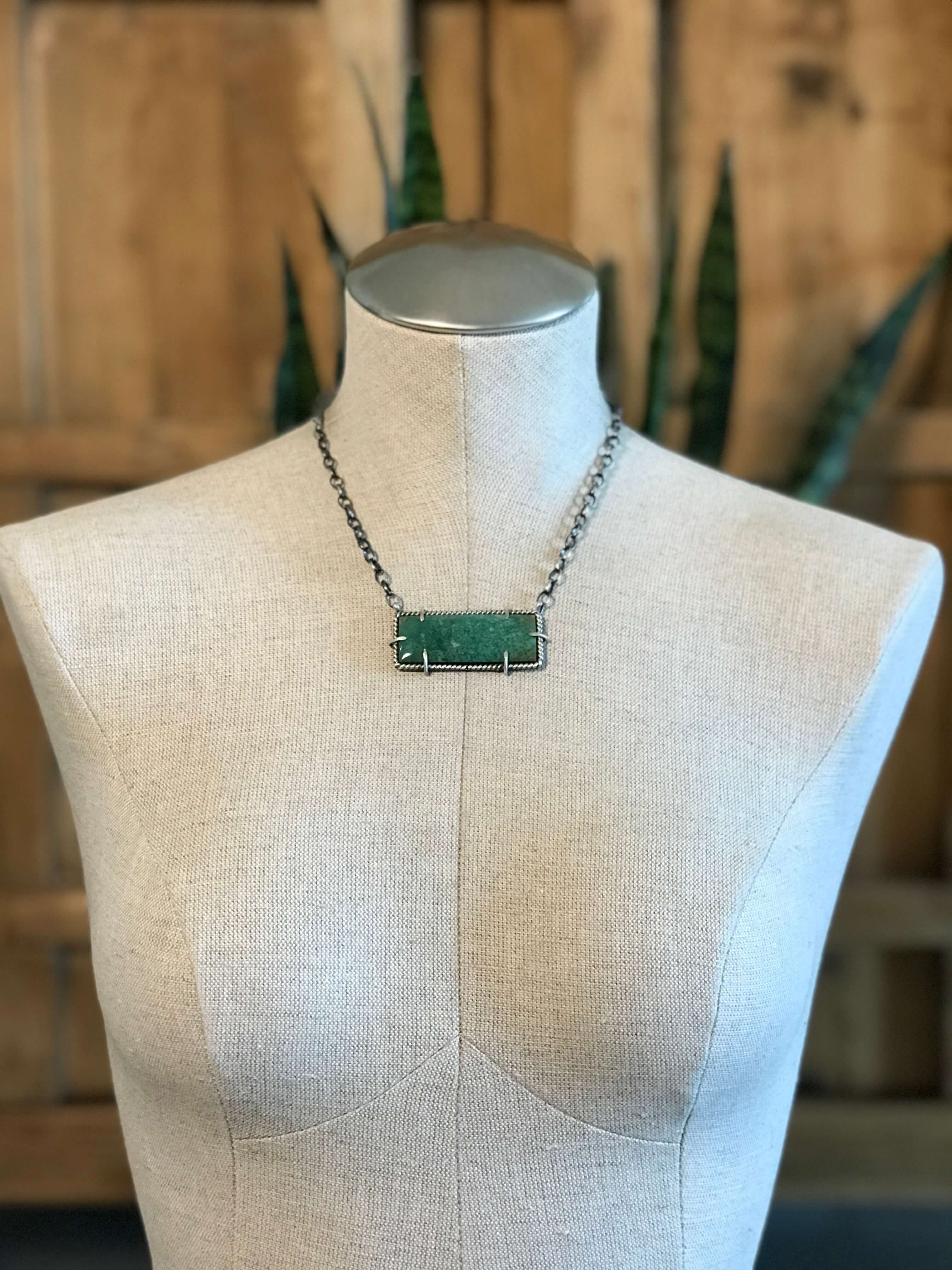 The Bromley Necklace, 8-Necklaces-Calli Co., Turquoise and Silver Jewelry, Native American Handmade, Zuni Tribe, Navajo Tribe, Brock Texas