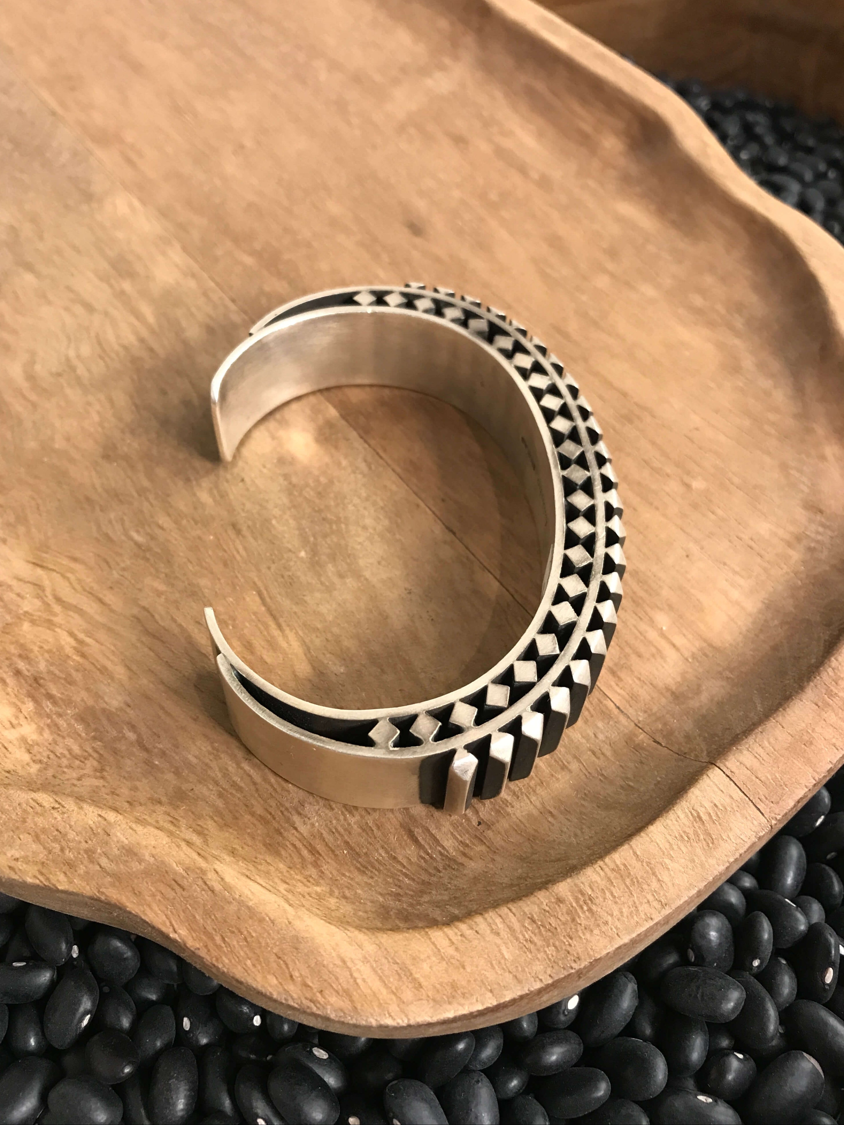 The Snowmass Cuff-Bracelets & Cuffs-Calli Co., Turquoise and Silver Jewelry, Native American Handmade, Zuni Tribe, Navajo Tribe, Brock Texas