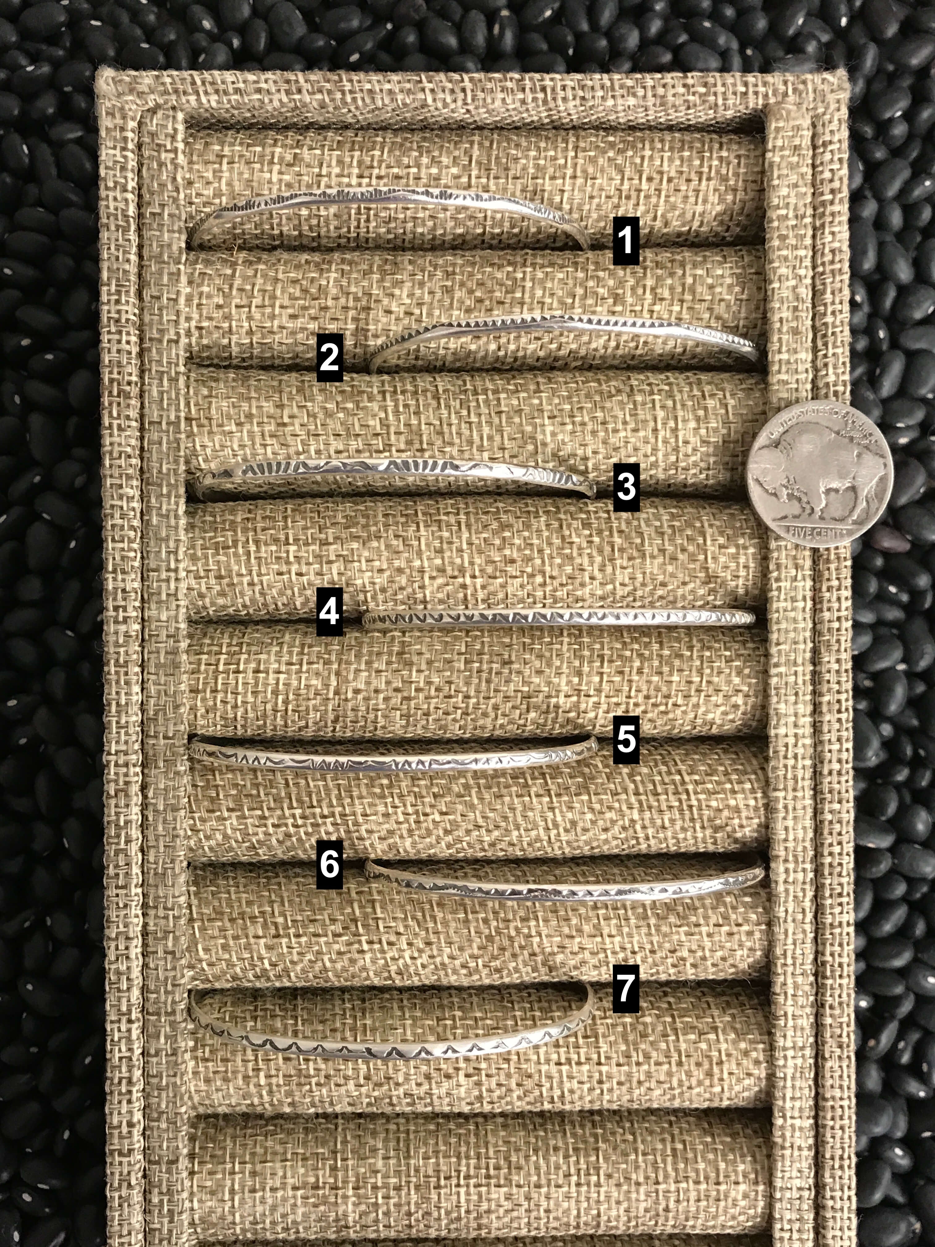 The Indio Cuffs-Bracelets & Cuffs-Calli Co., Turquoise and Silver Jewelry, Native American Handmade, Zuni Tribe, Navajo Tribe, Brock Texas