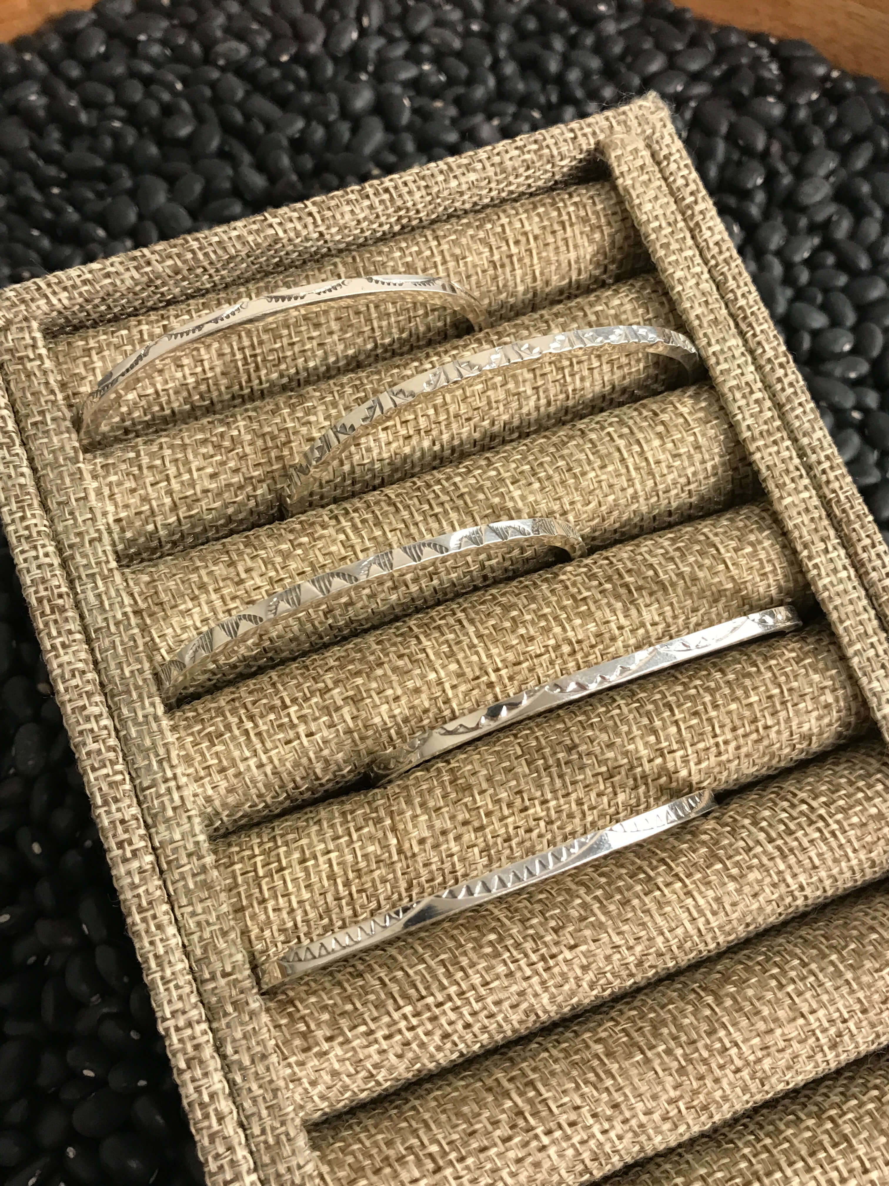 The Genola Cuffs-Bracelets & Cuffs-Calli Co., Turquoise and Silver Jewelry, Native American Handmade, Zuni Tribe, Navajo Tribe, Brock Texas