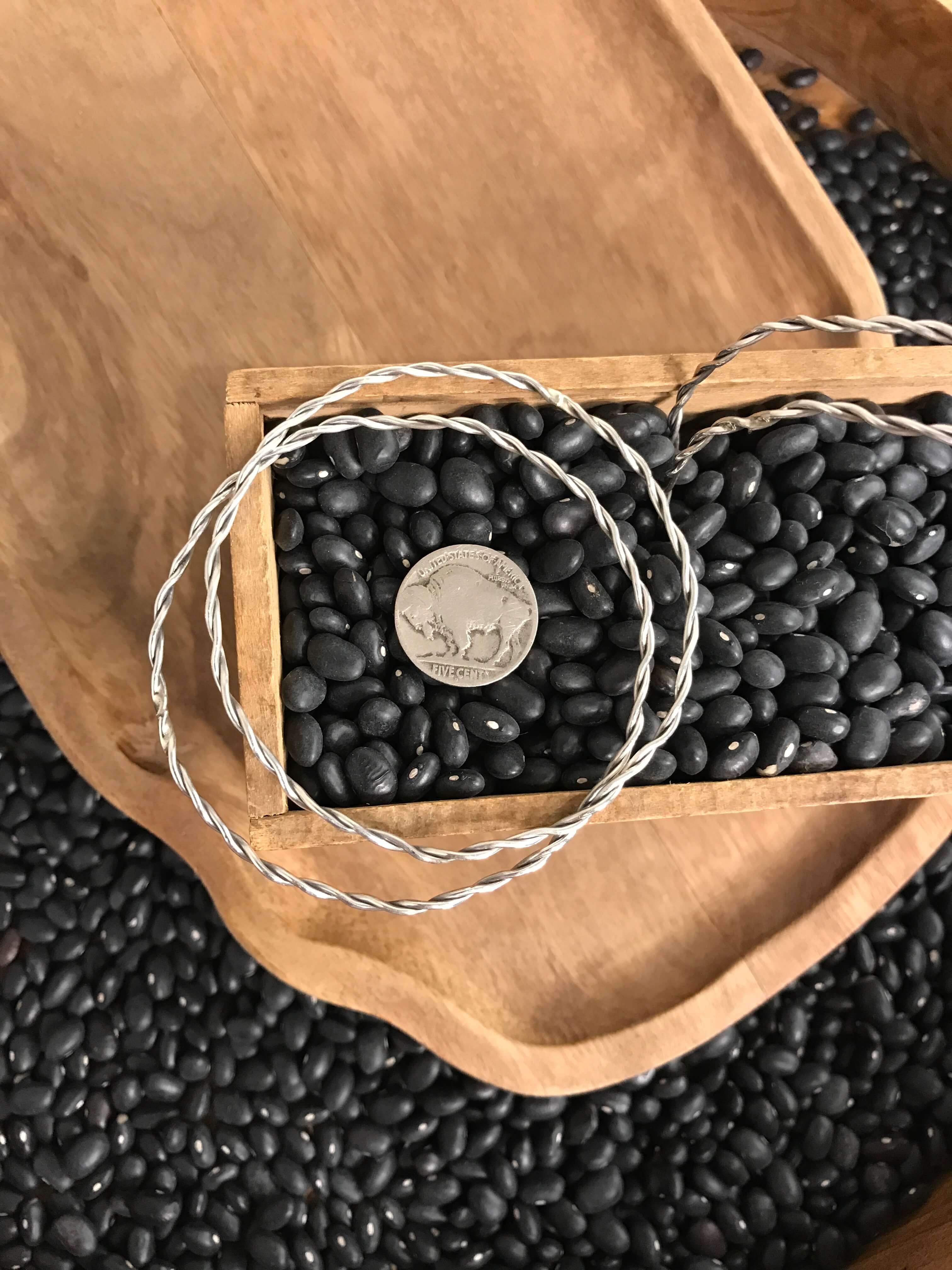 The Bridgeport Bangle-Bracelets & Cuffs-Calli Co., Turquoise and Silver Jewelry, Native American Handmade, Zuni Tribe, Navajo Tribe, Brock Texas