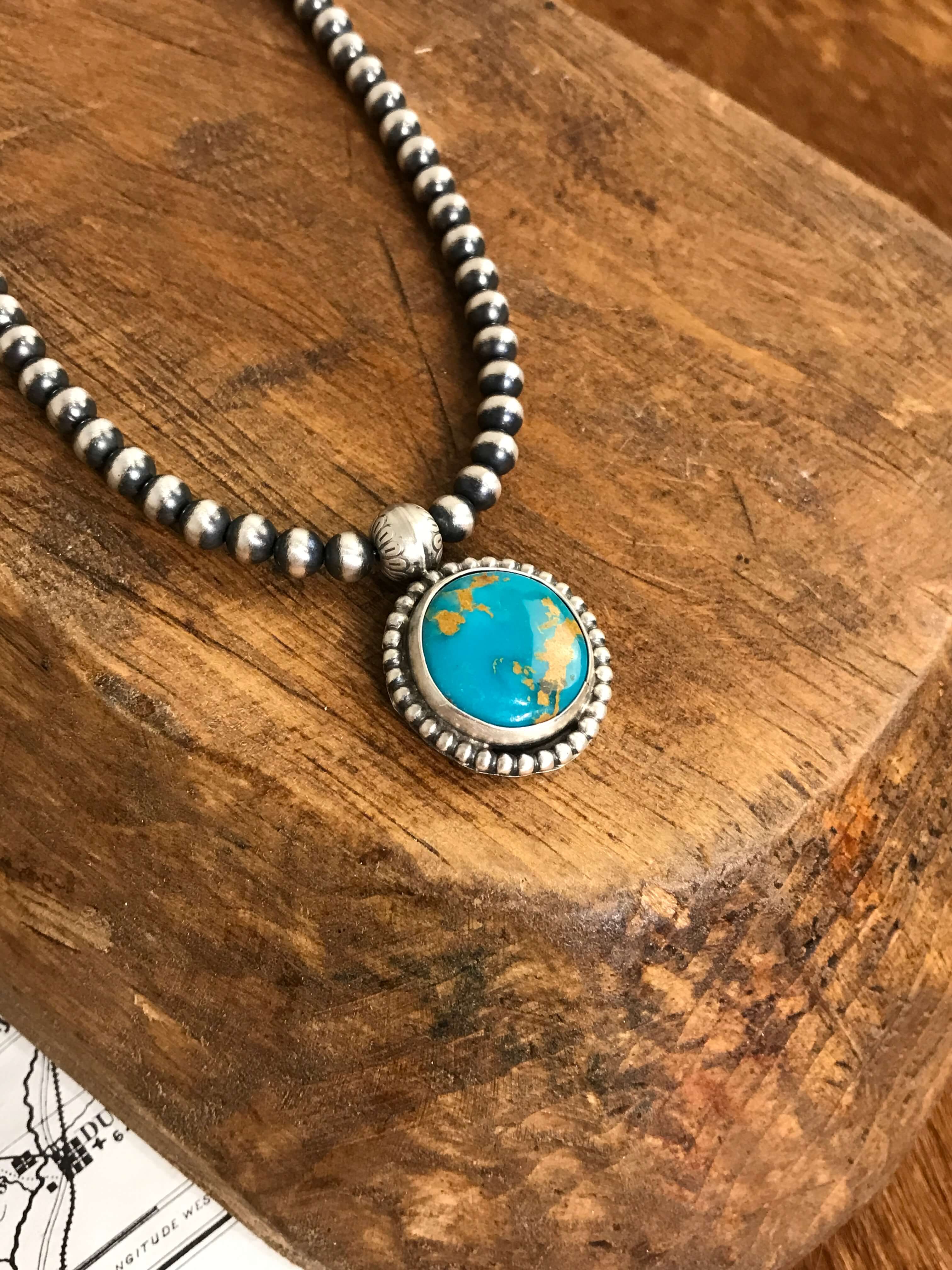 The Emerson Choker, 9-Necklaces-Calli Co., Turquoise and Silver Jewelry, Native American Handmade, Zuni Tribe, Navajo Tribe, Brock Texas