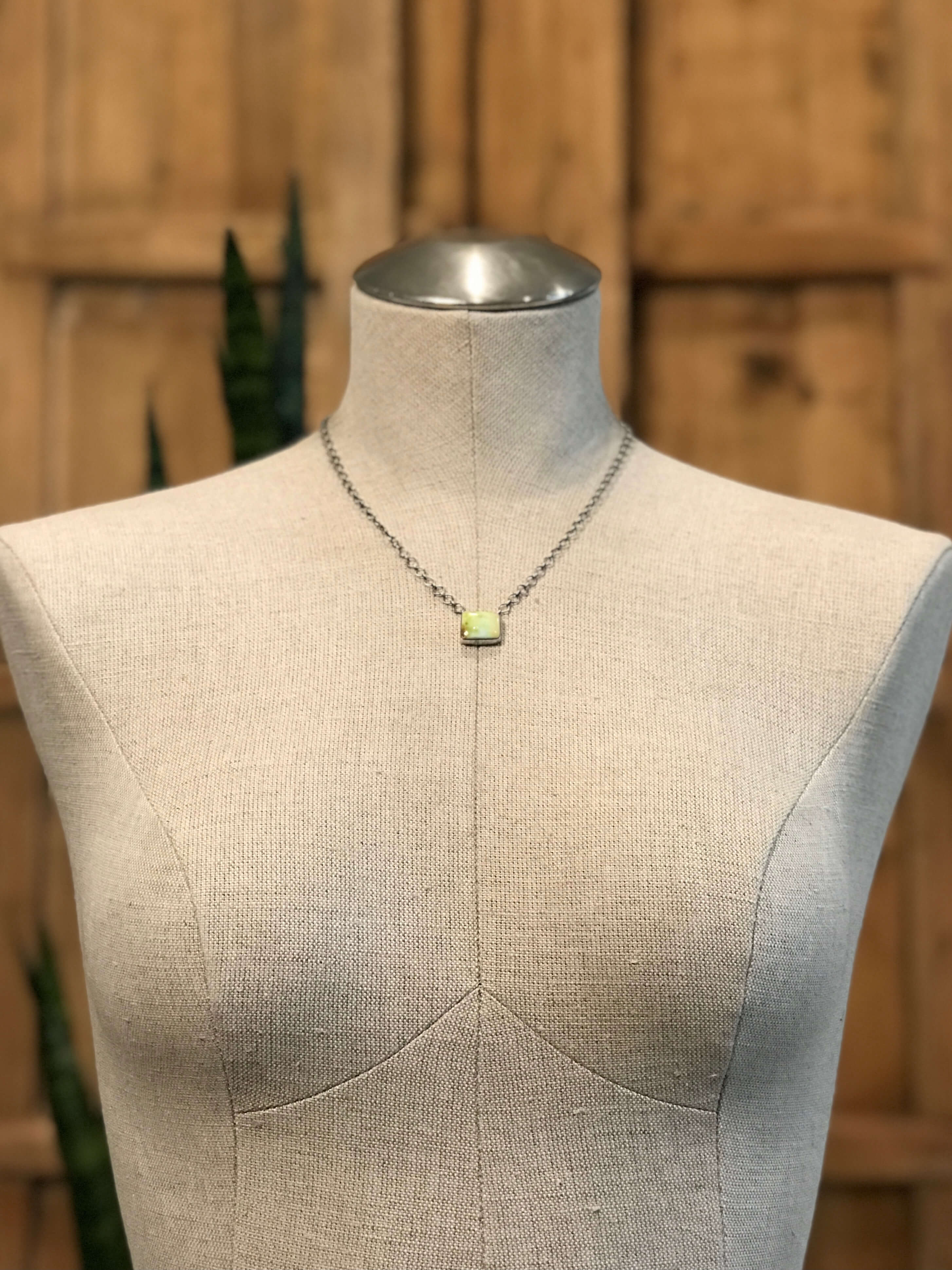 The Shayla Necklaces-Necklaces-Calli Co., Turquoise and Silver Jewelry, Native American Handmade, Zuni Tribe, Navajo Tribe, Brock Texas