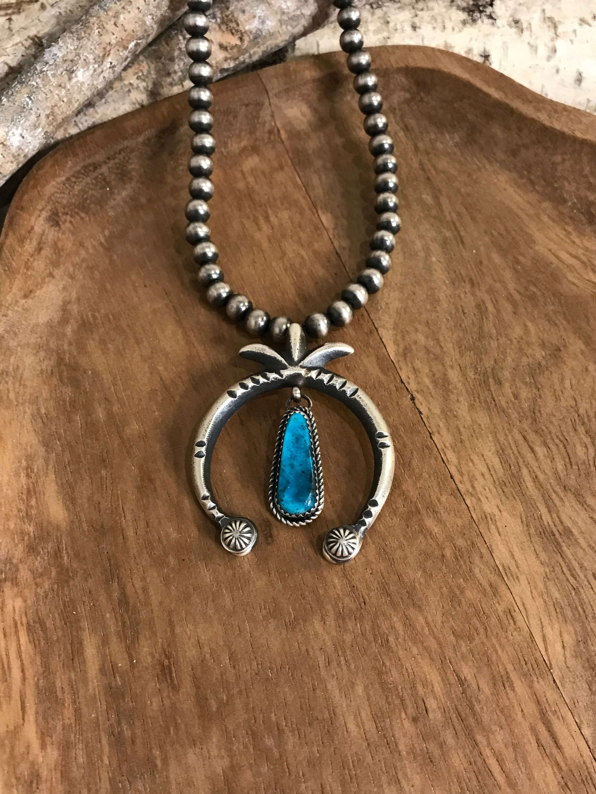 The Naja Pendant, 53-Pendants-Calli Co., Turquoise and Silver Jewelry, Native American Handmade, Zuni Tribe, Navajo Tribe, Brock Texas
