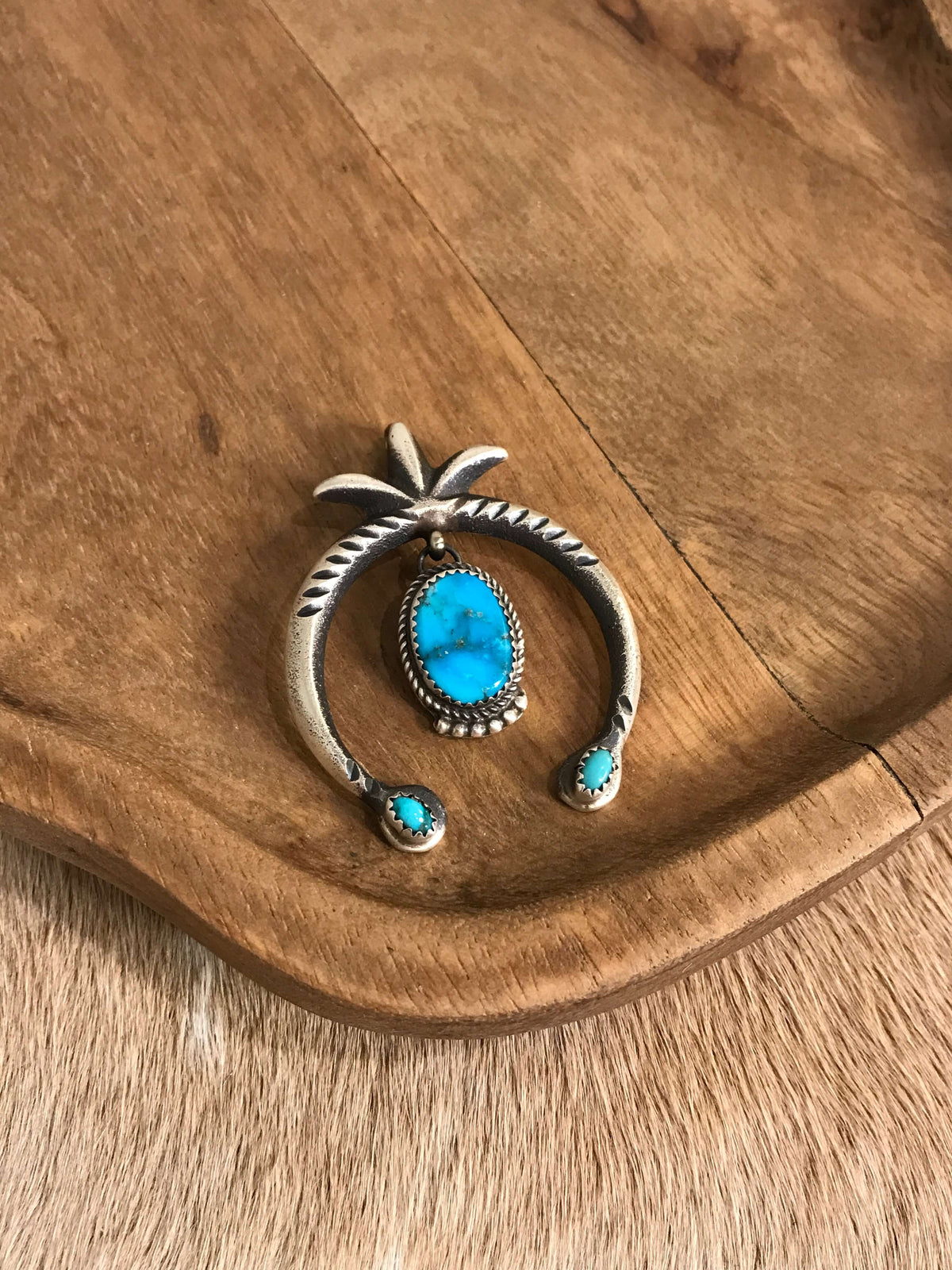 The Naja Pendant, 67-Pendants-Calli Co., Turquoise and Silver Jewelry, Native American Handmade, Zuni Tribe, Navajo Tribe, Brock Texas