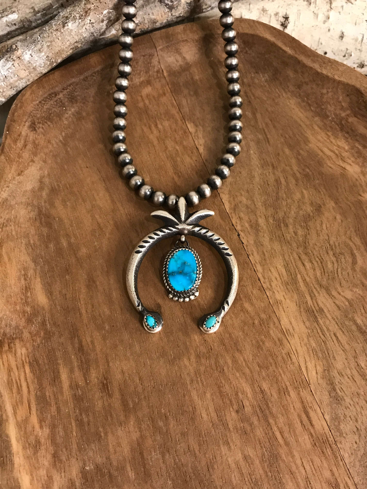 The Naja Pendant, 67-Pendants-Calli Co., Turquoise and Silver Jewelry, Native American Handmade, Zuni Tribe, Navajo Tribe, Brock Texas