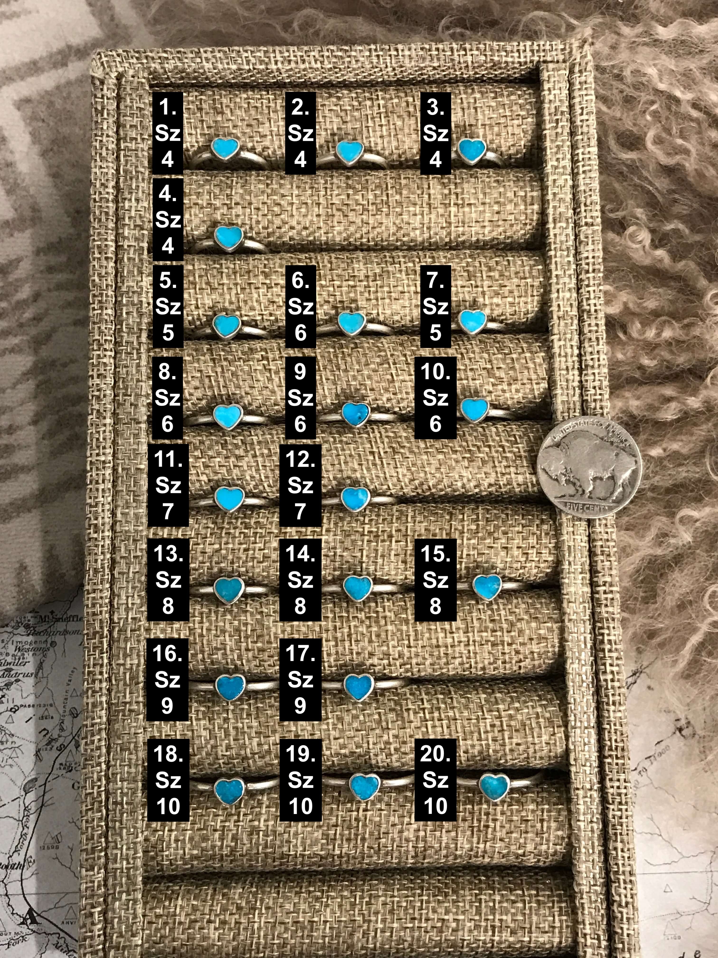 The Hearty Turquoise Ring-Rings-Calli Co., Turquoise and Silver Jewelry, Native American Handmade, Zuni Tribe, Navajo Tribe, Brock Texas