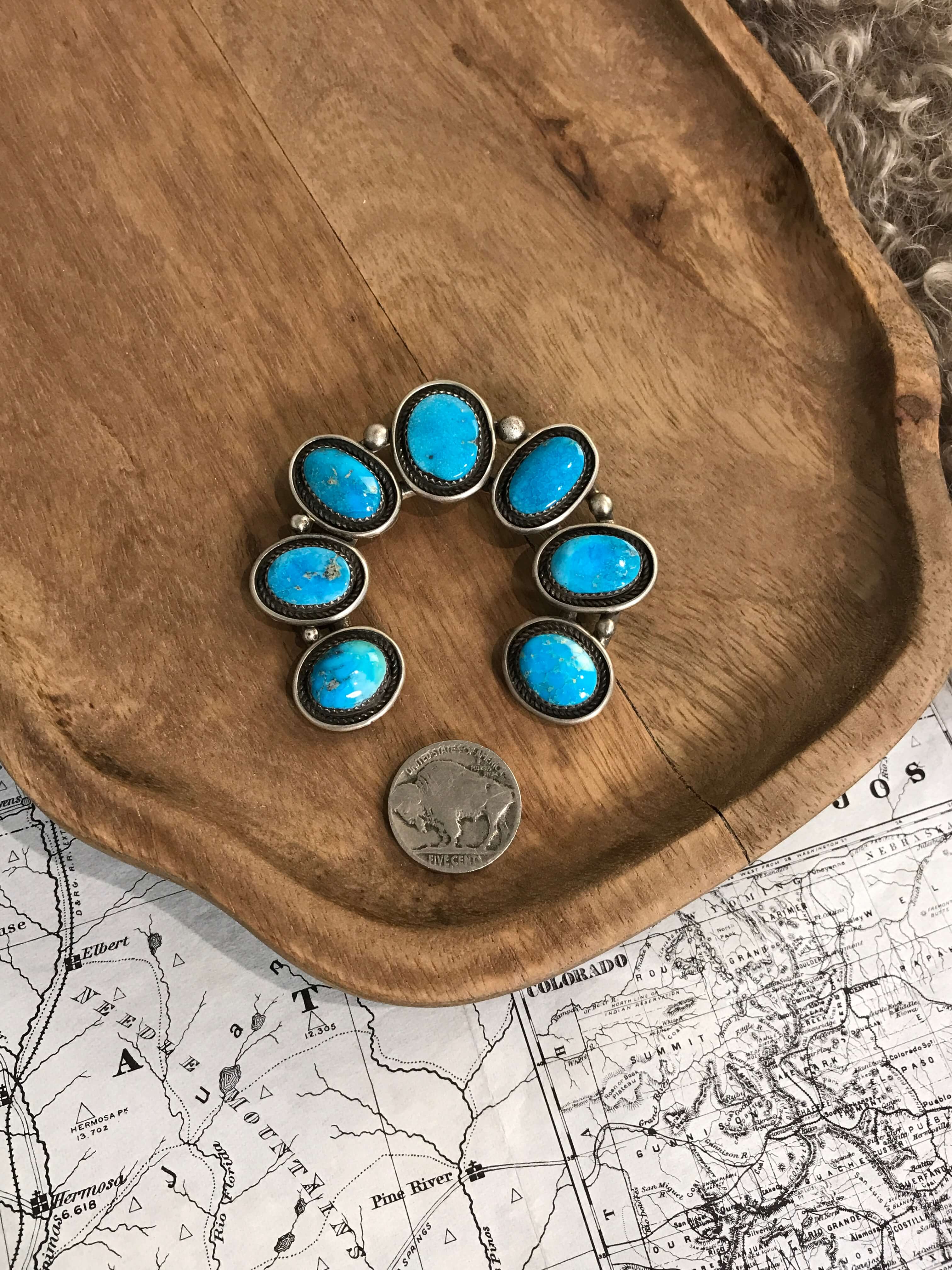 The Miles Naja Pendant-Pendants-Calli Co., Turquoise and Silver Jewelry, Native American Handmade, Zuni Tribe, Navajo Tribe, Brock Texas