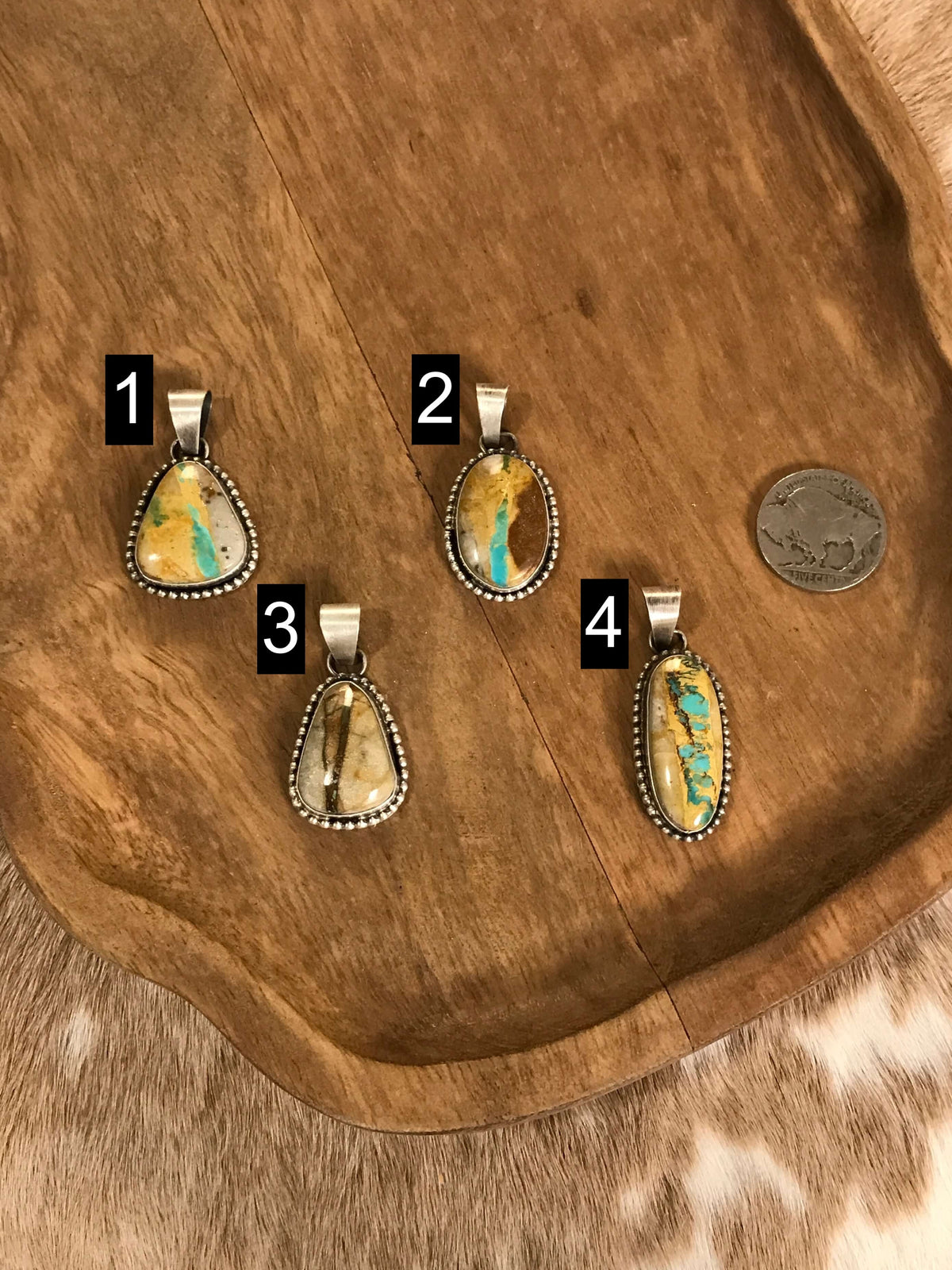 The Uppsala Pendants-Pendants-Calli Co., Turquoise and Silver Jewelry, Native American Handmade, Zuni Tribe, Navajo Tribe, Brock Texas