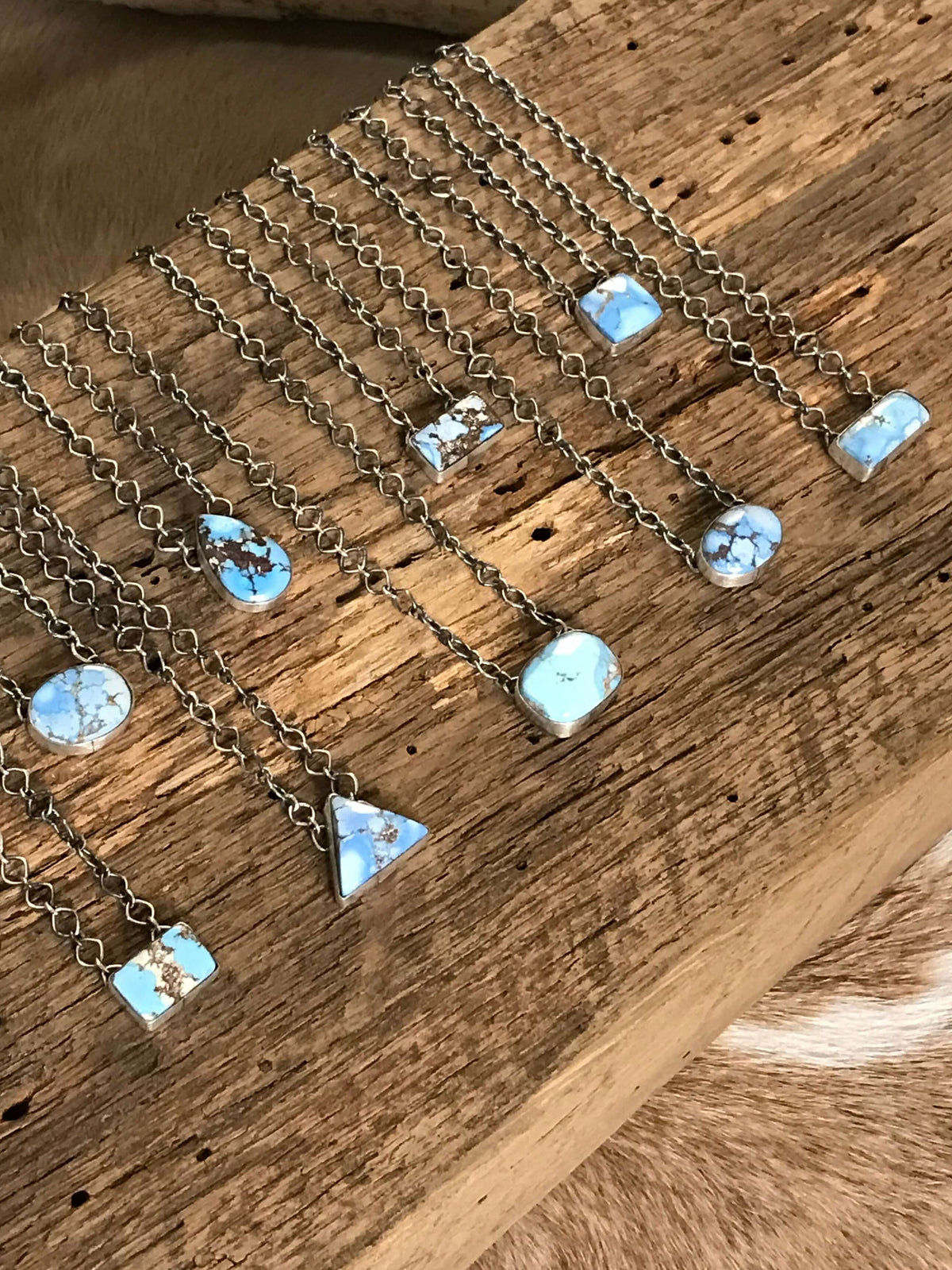 The Artekco Golden Hills Necklaces-Necklaces-Calli Co., Turquoise and Silver Jewelry, Native American Handmade, Zuni Tribe, Navajo Tribe, Brock Texas