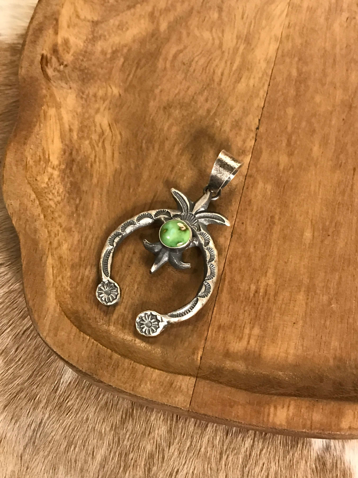The Naja Pendant, 12-Pendants-Calli Co., Turquoise and Silver Jewelry, Native American Handmade, Zuni Tribe, Navajo Tribe, Brock Texas