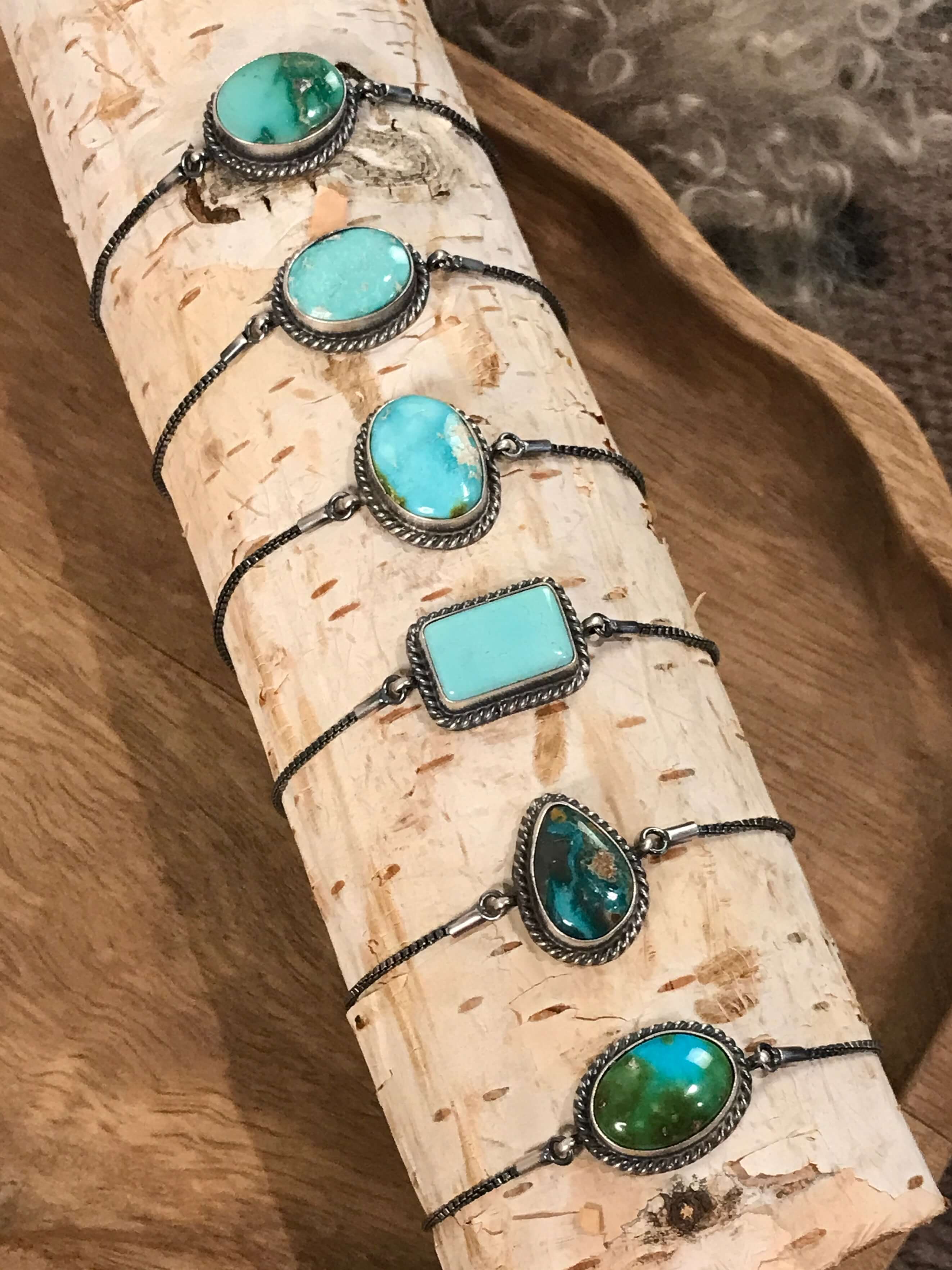 The Westernville Bolo Bracelets-Bracelets & Cuffs-Calli Co., Turquoise and Silver Jewelry, Native American Handmade, Zuni Tribe, Navajo Tribe, Brock Texas