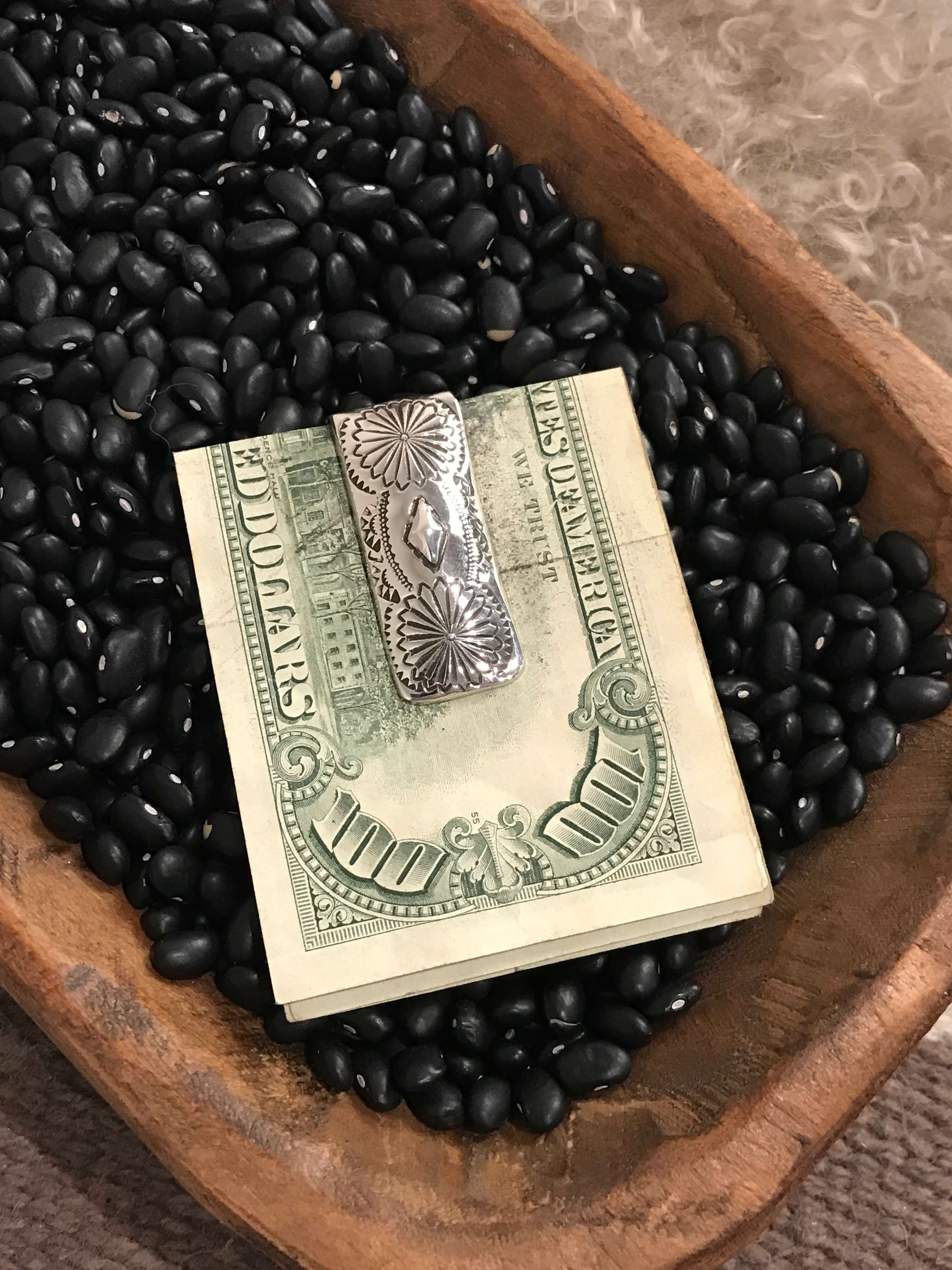 The Korkuteli Money Clip, 3-Miscellaneous-Calli Co., Turquoise and Silver Jewelry, Native American Handmade, Zuni Tribe, Navajo Tribe, Brock Texas