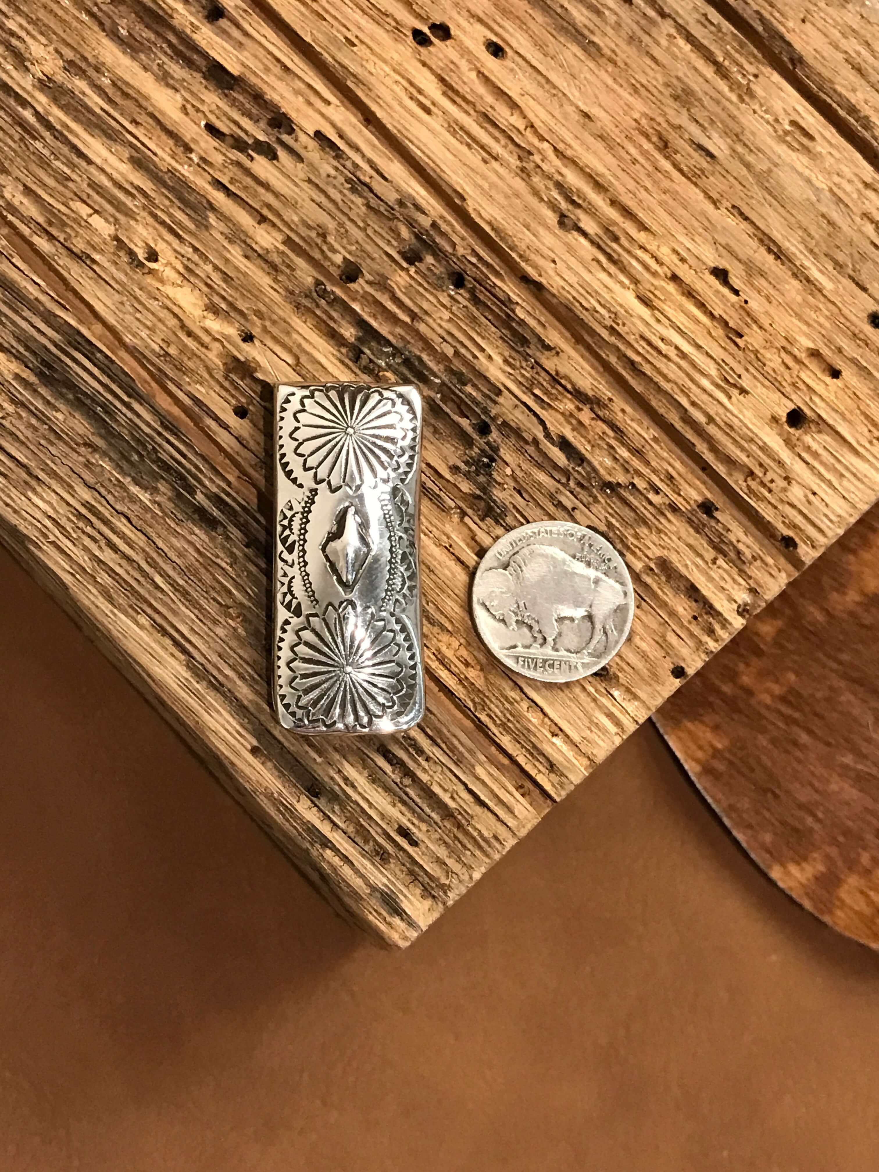 The Korkuteli Money Clip, 3-Miscellaneous-Calli Co., Turquoise and Silver Jewelry, Native American Handmade, Zuni Tribe, Navajo Tribe, Brock Texas