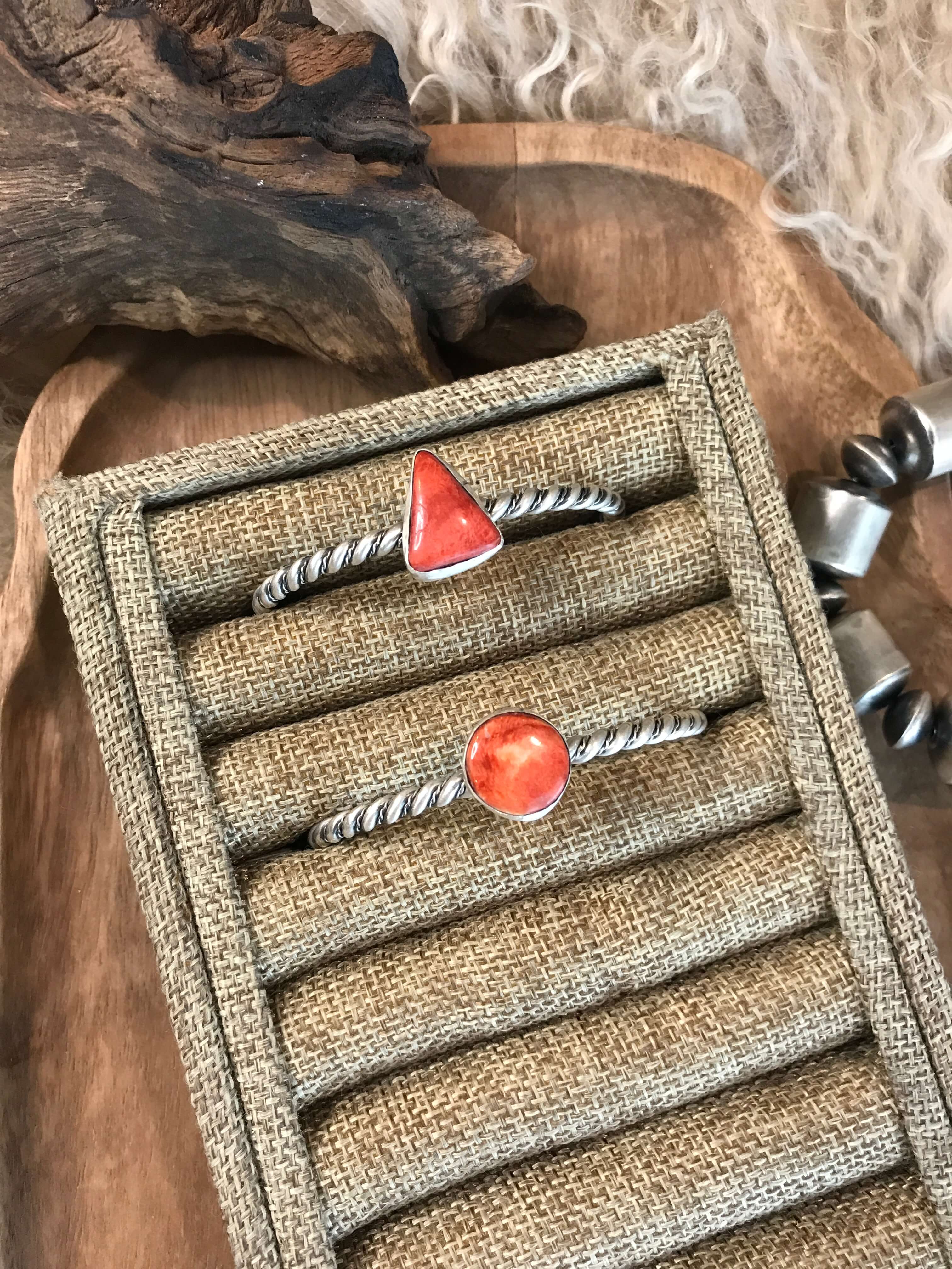 The Calvino Cuffs-Bracelets & Cuffs-Calli Co., Turquoise and Silver Jewelry, Native American Handmade, Zuni Tribe, Navajo Tribe, Brock Texas