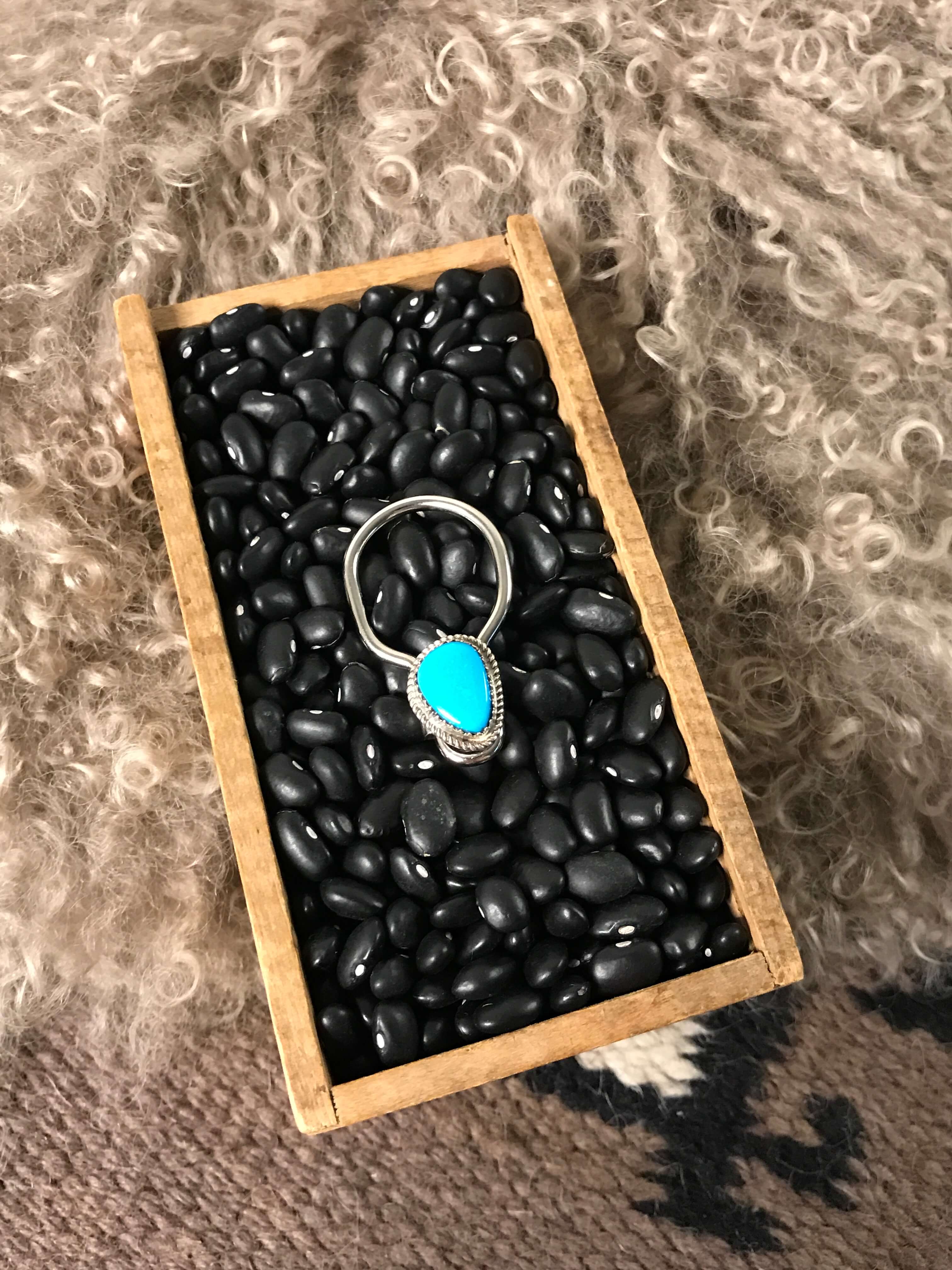 The Kaliska Key Chain, 1-Miscellaneous-Calli Co., Turquoise and Silver Jewelry, Native American Handmade, Zuni Tribe, Navajo Tribe, Brock Texas