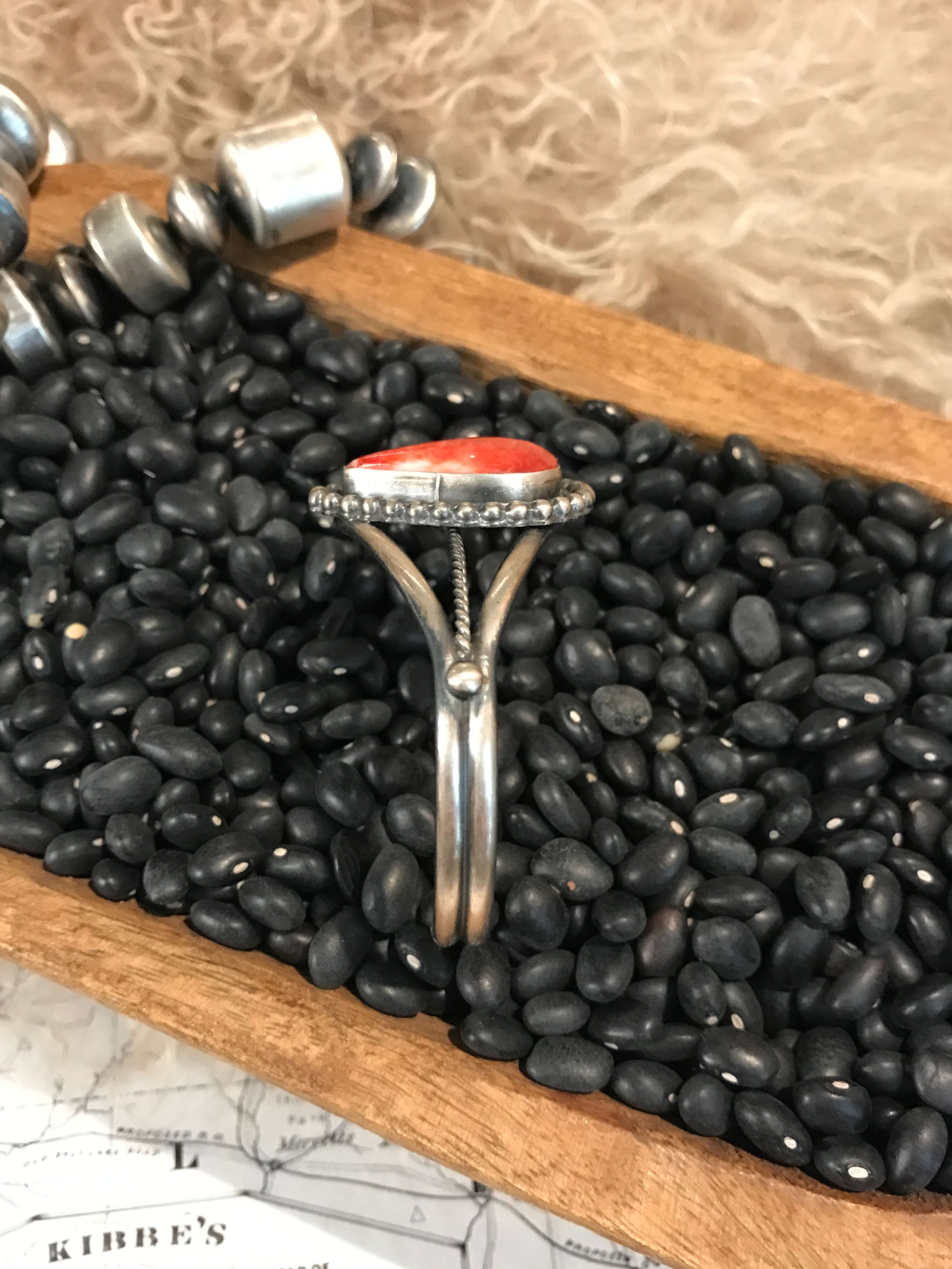 The Tempest Cuff-Bracelets & Cuffs-Calli Co., Turquoise and Silver Jewelry, Native American Handmade, Zuni Tribe, Navajo Tribe, Brock Texas