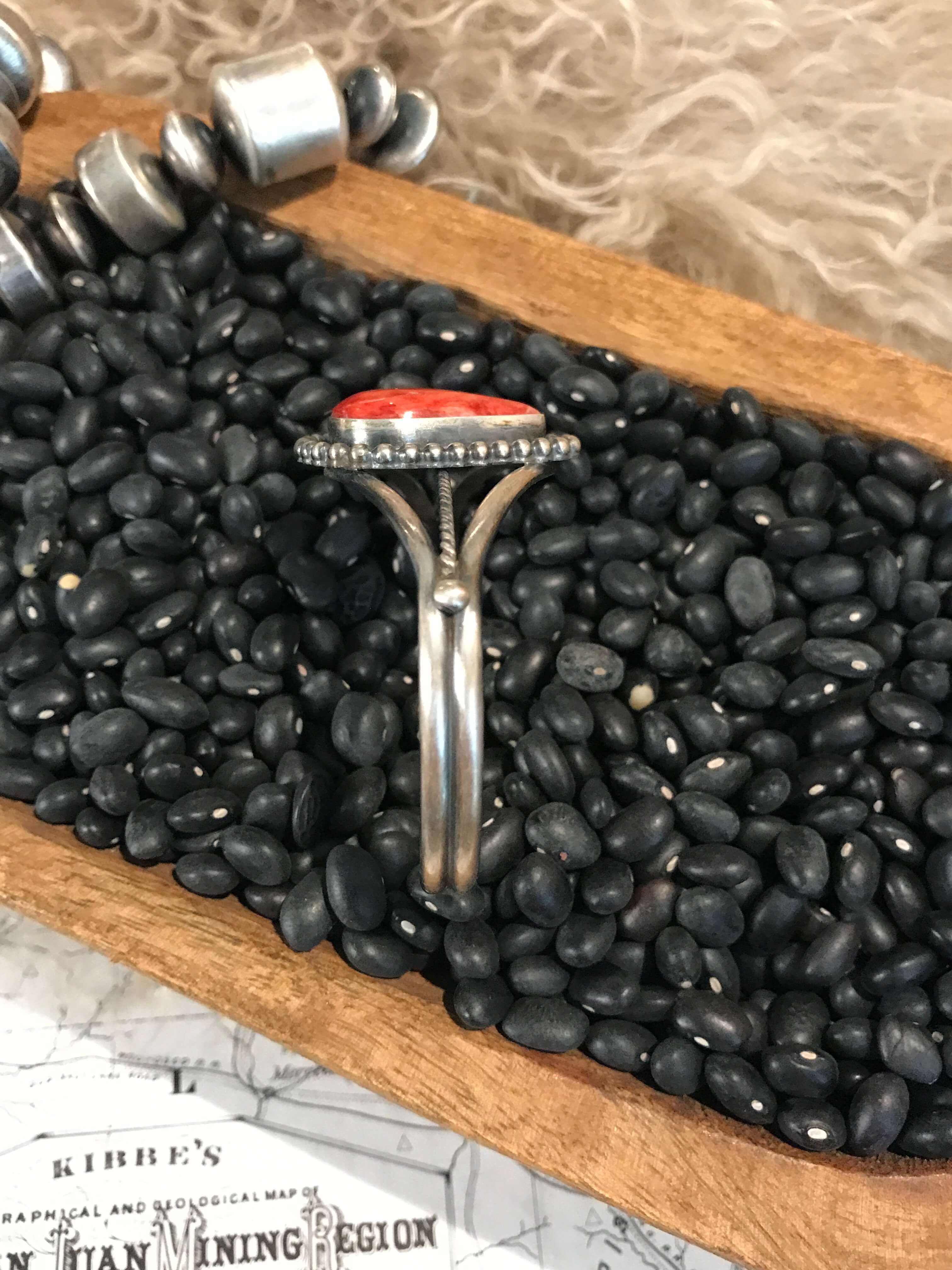 The Tempest Cuff-Bracelets & Cuffs-Calli Co., Turquoise and Silver Jewelry, Native American Handmade, Zuni Tribe, Navajo Tribe, Brock Texas