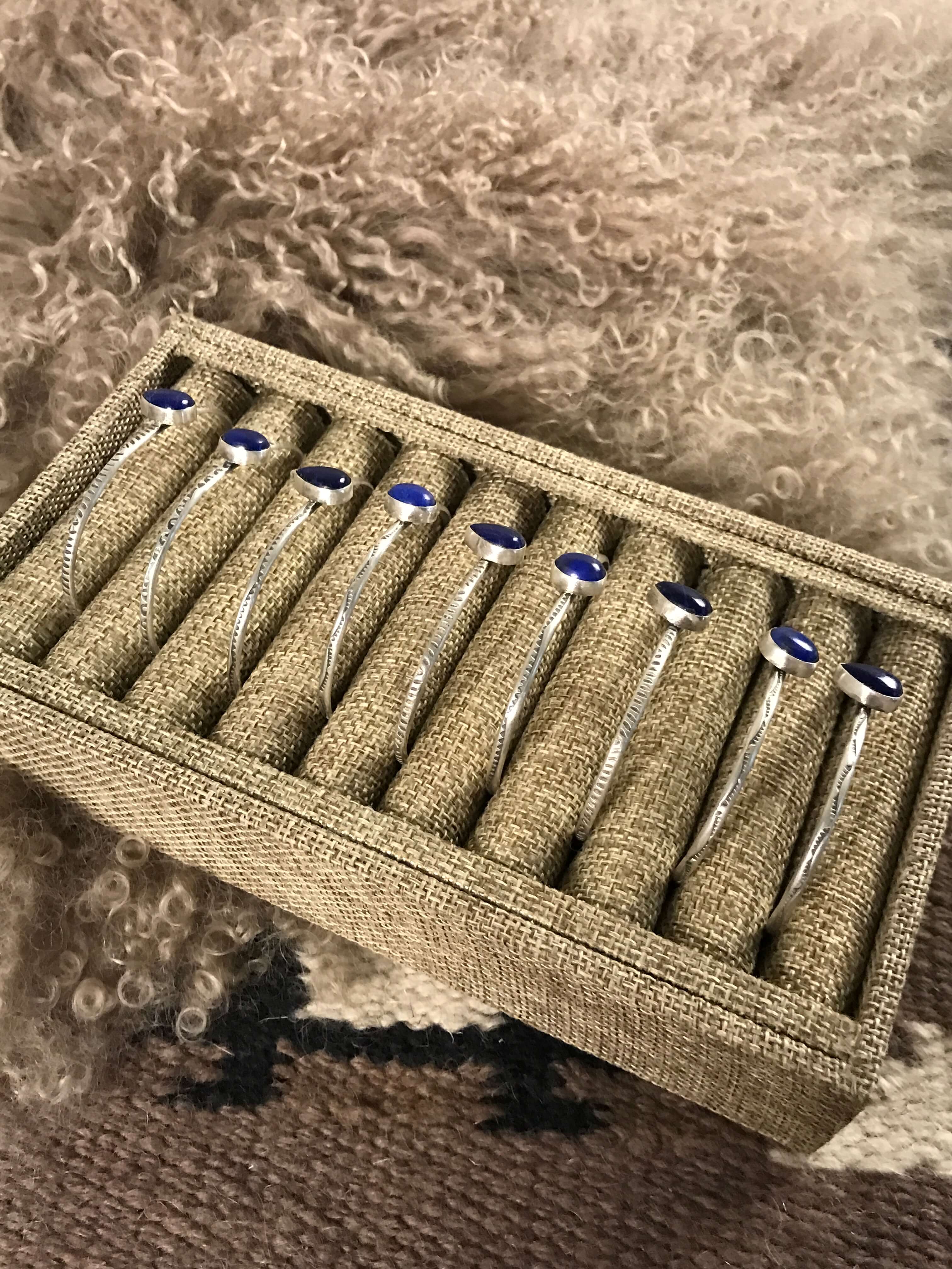 The Takini Cuffs-Bracelets & Cuffs-Calli Co., Turquoise and Silver Jewelry, Native American Handmade, Zuni Tribe, Navajo Tribe, Brock Texas