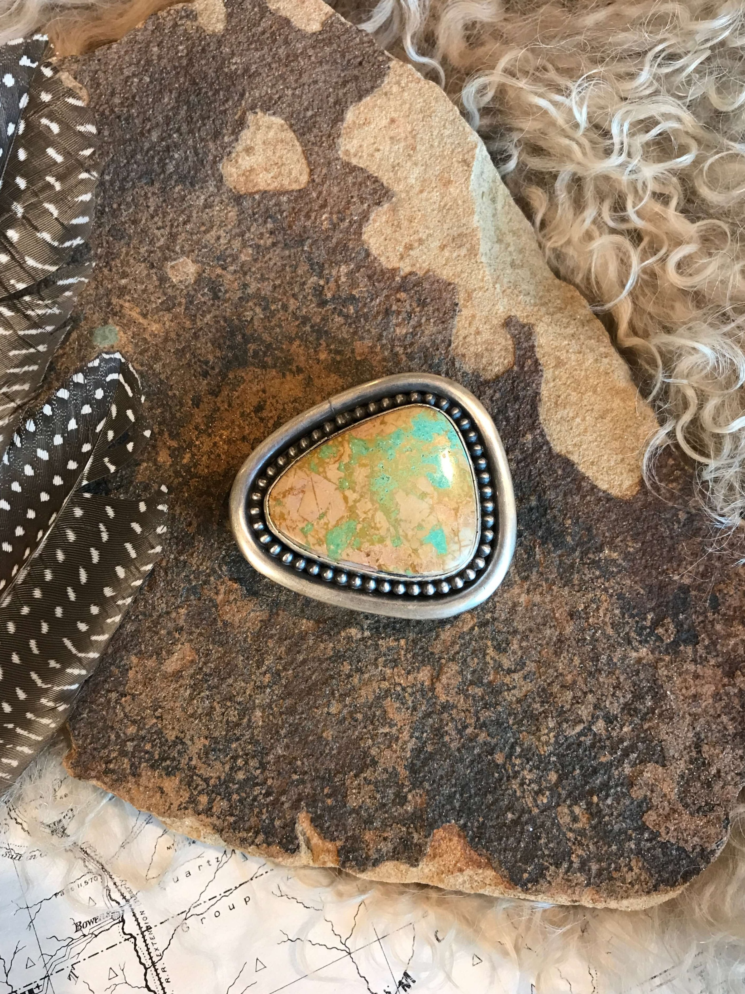 The Turquoise Belt Buckle, 4-Belt Buckles-Calli Co., Turquoise and Silver Jewelry, Native American Handmade, Zuni Tribe, Navajo Tribe, Brock Texas