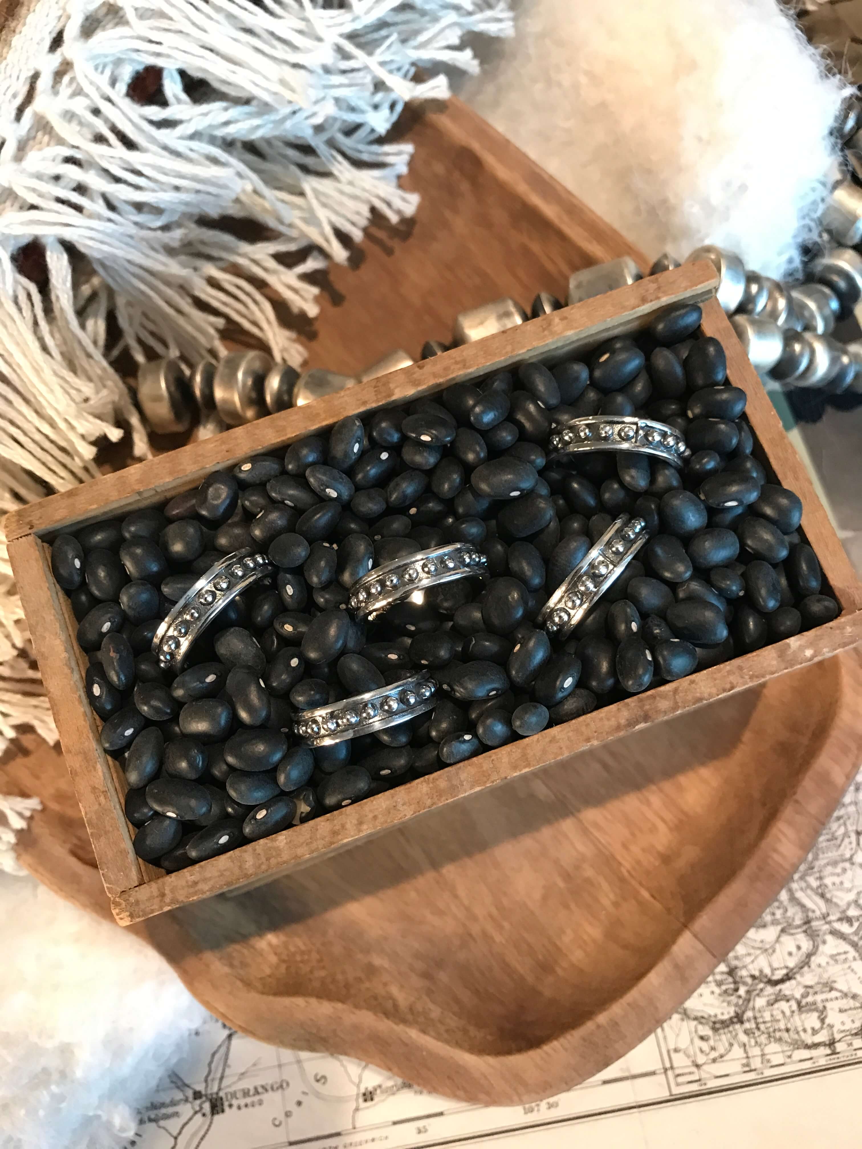 The New Horizon Ring-Rings-Calli Co., Turquoise and Silver Jewelry, Native American Handmade, Zuni Tribe, Navajo Tribe, Brock Texas