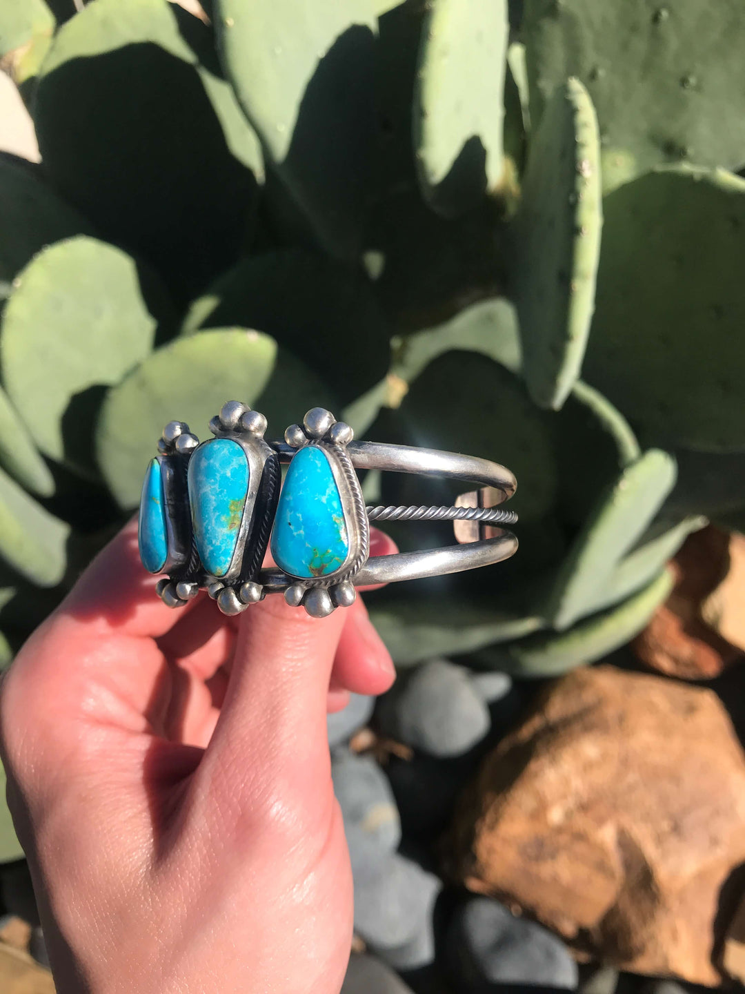 The National Turquoise Cuff, 1-Bracelets & Cuffs-Calli Co., Turquoise and Silver Jewelry, Native American Handmade, Zuni Tribe, Navajo Tribe, Brock Texas